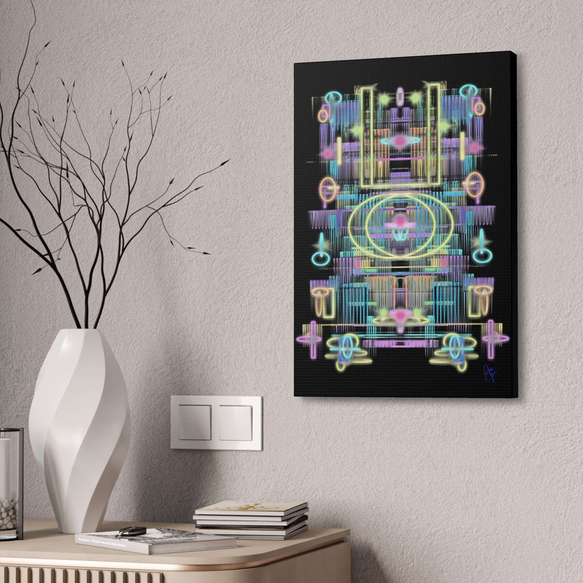 Retro Vibes Canvas