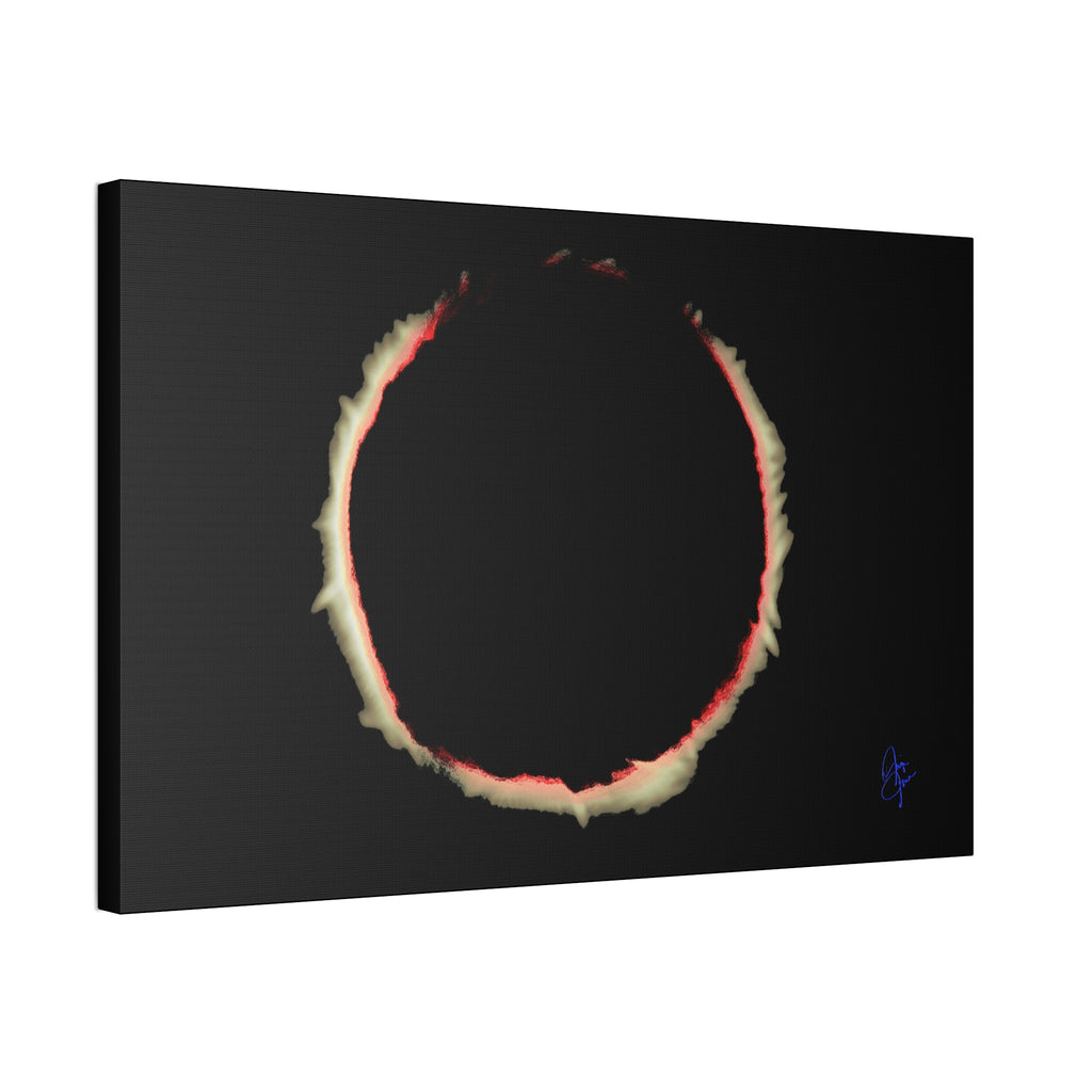 Solar Eclipse Canvas Stretched 1.5" — Wall Art Print