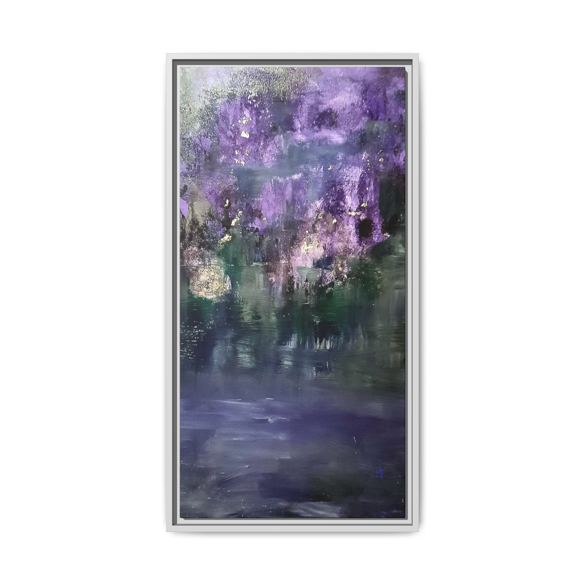 Impressionism Vibes Matte Canvas Print (Framed)
