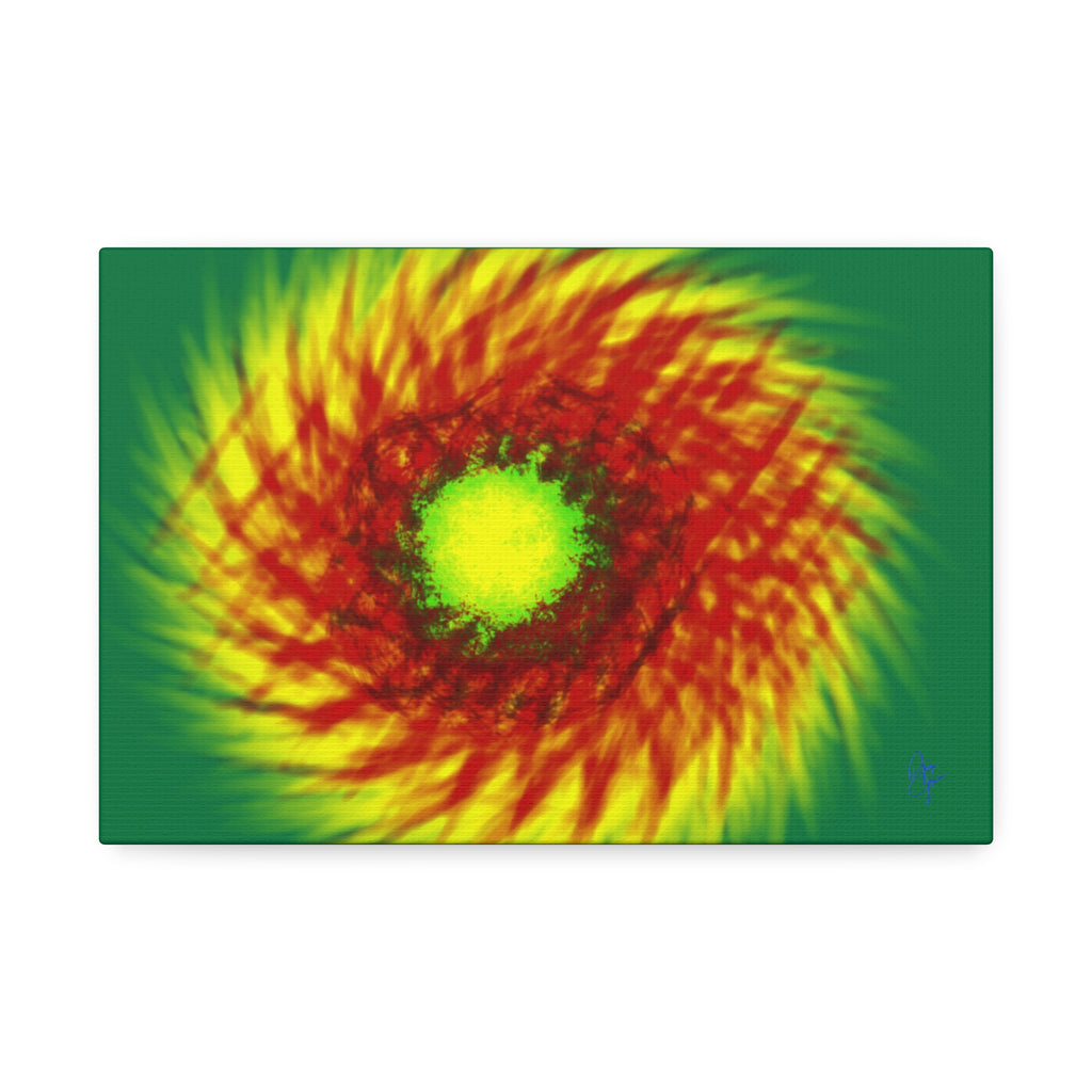 Glowing Blossom Canvas Stretched 1.5"