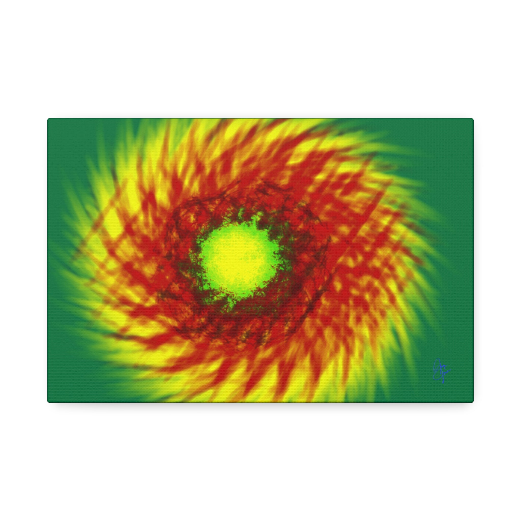 Glowing Blossom Canvas Stretched 1.5"