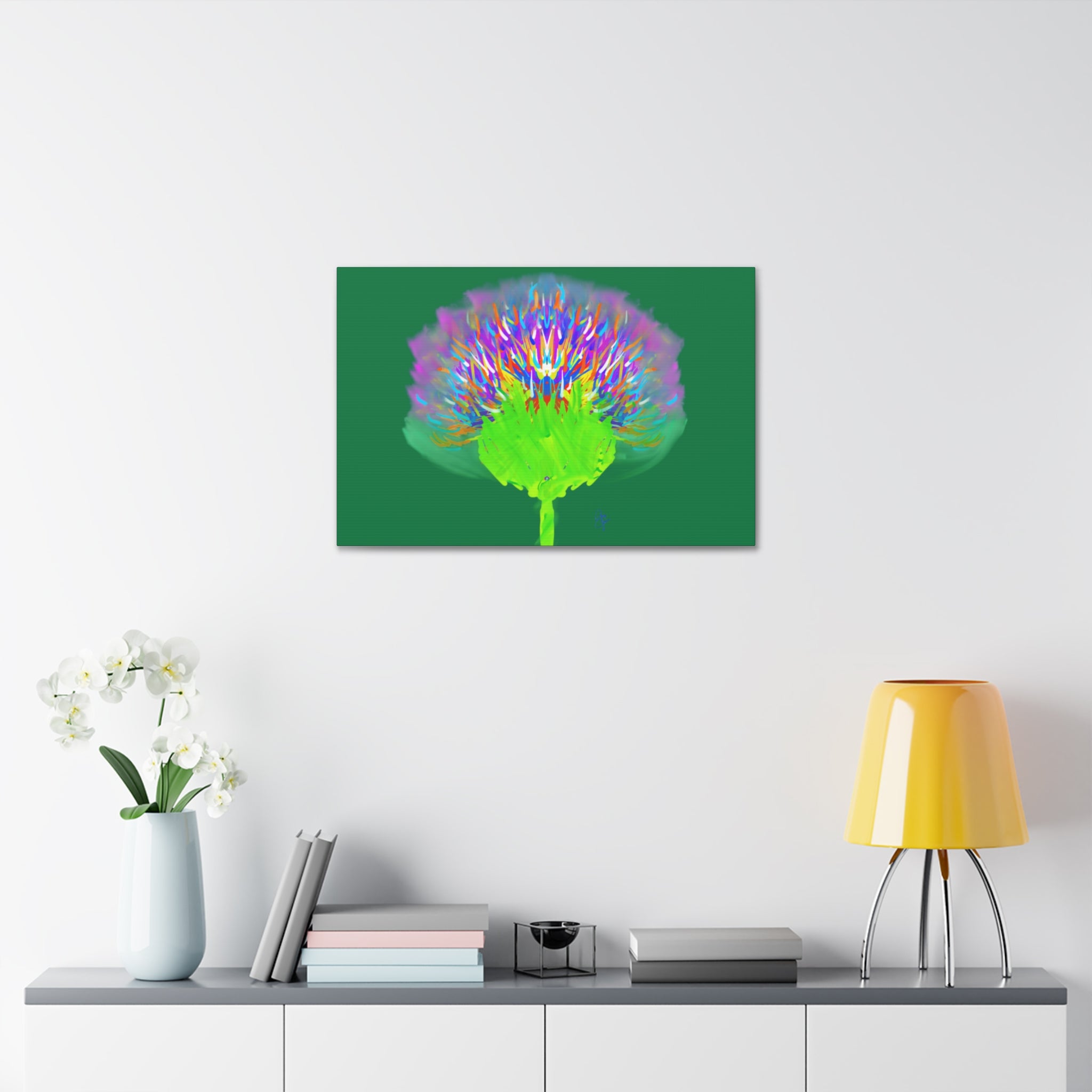 Vibrant Bloom Canvas