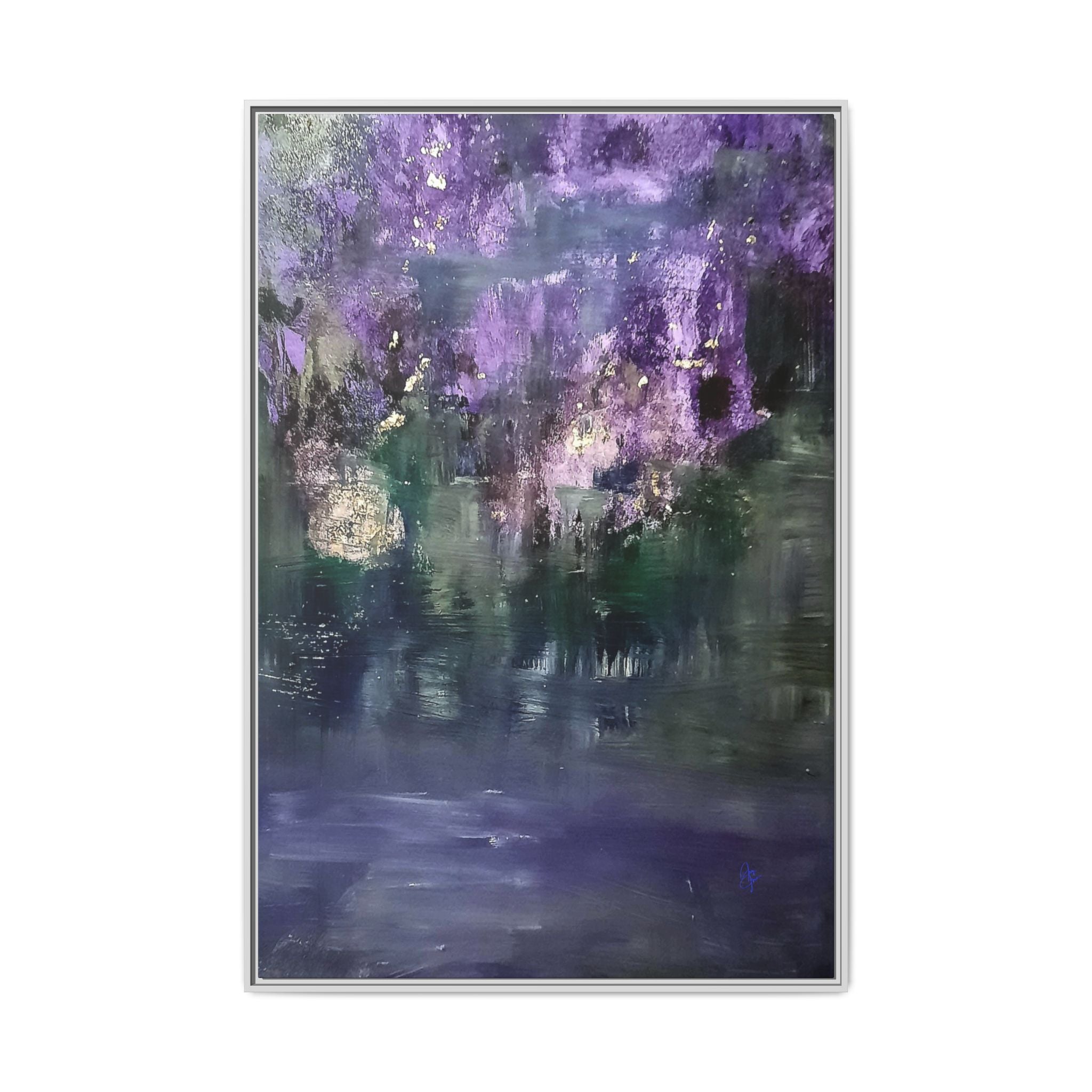 Impressionism Vibes Matte Canvas Print (Framed)