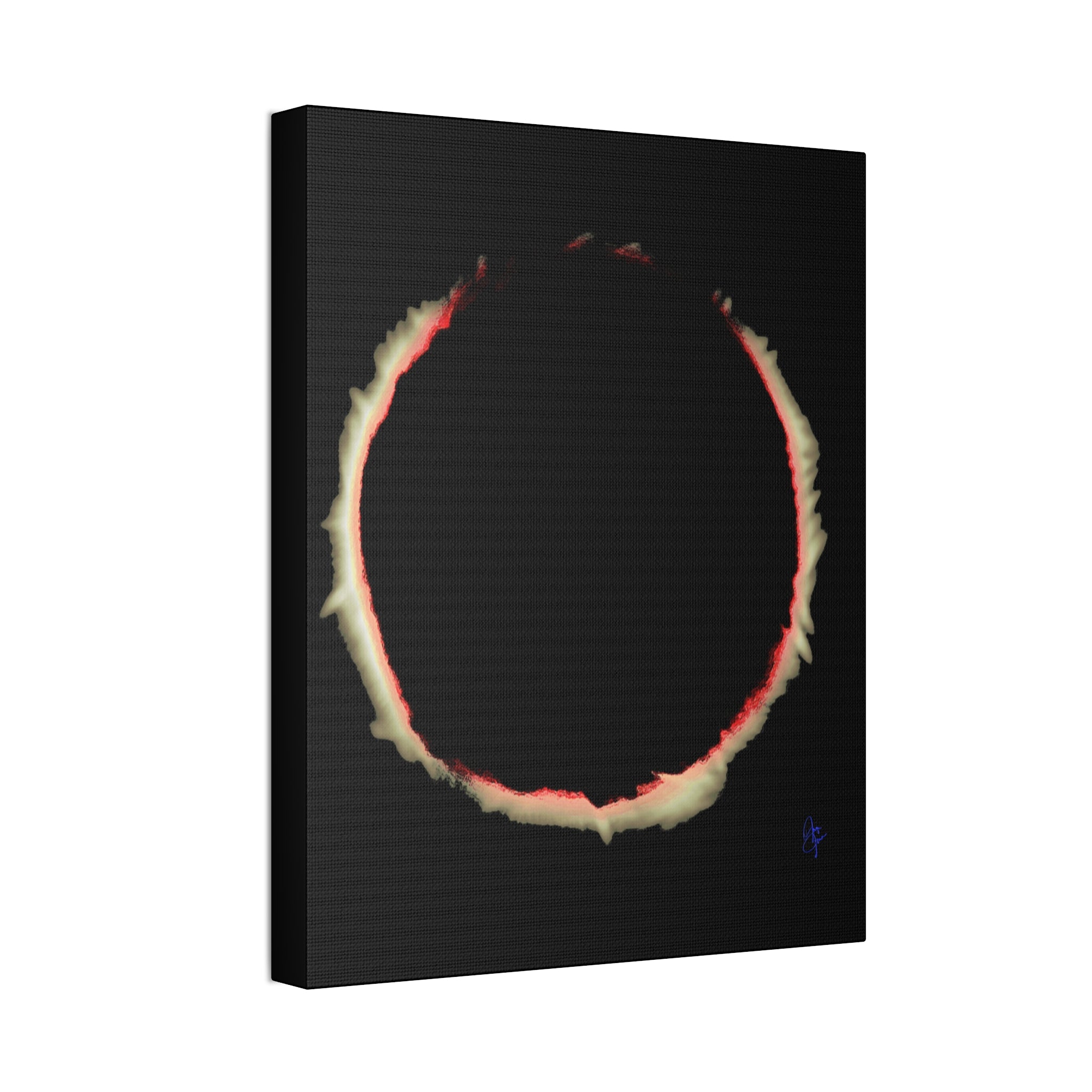 Solar Eclipse Canvas Stretched 1.5" — Wall Art Print