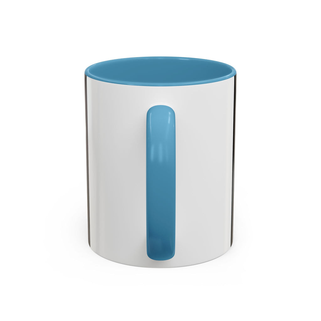 Abstract 'Live Your Life' Accent Coffee Mug — Colorful Artistic Ceramic Mug (11/15oz)