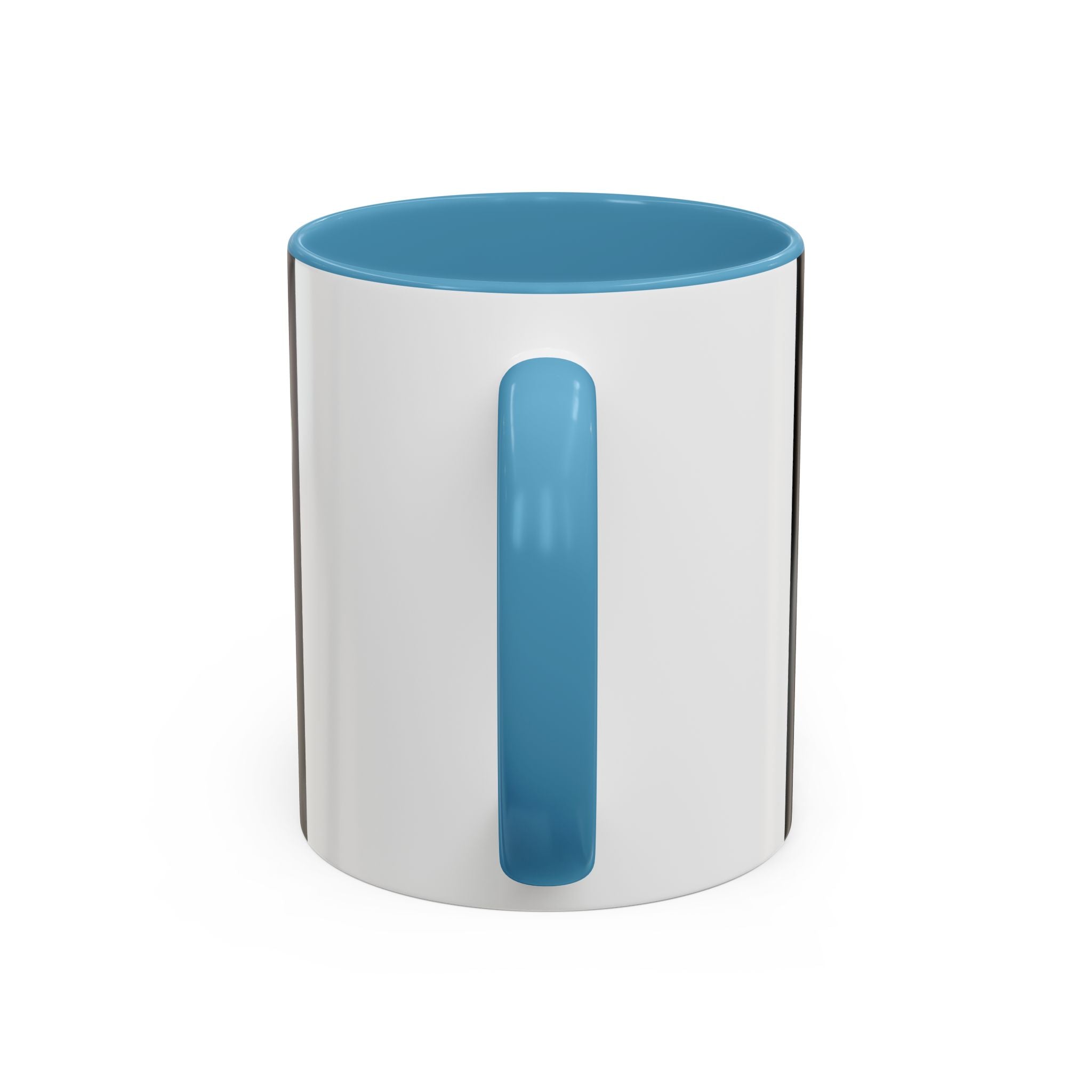 Abstract 'Live Your Life' Accent Coffee Mug — Colorful Artistic Ceramic Mug (11/15oz)