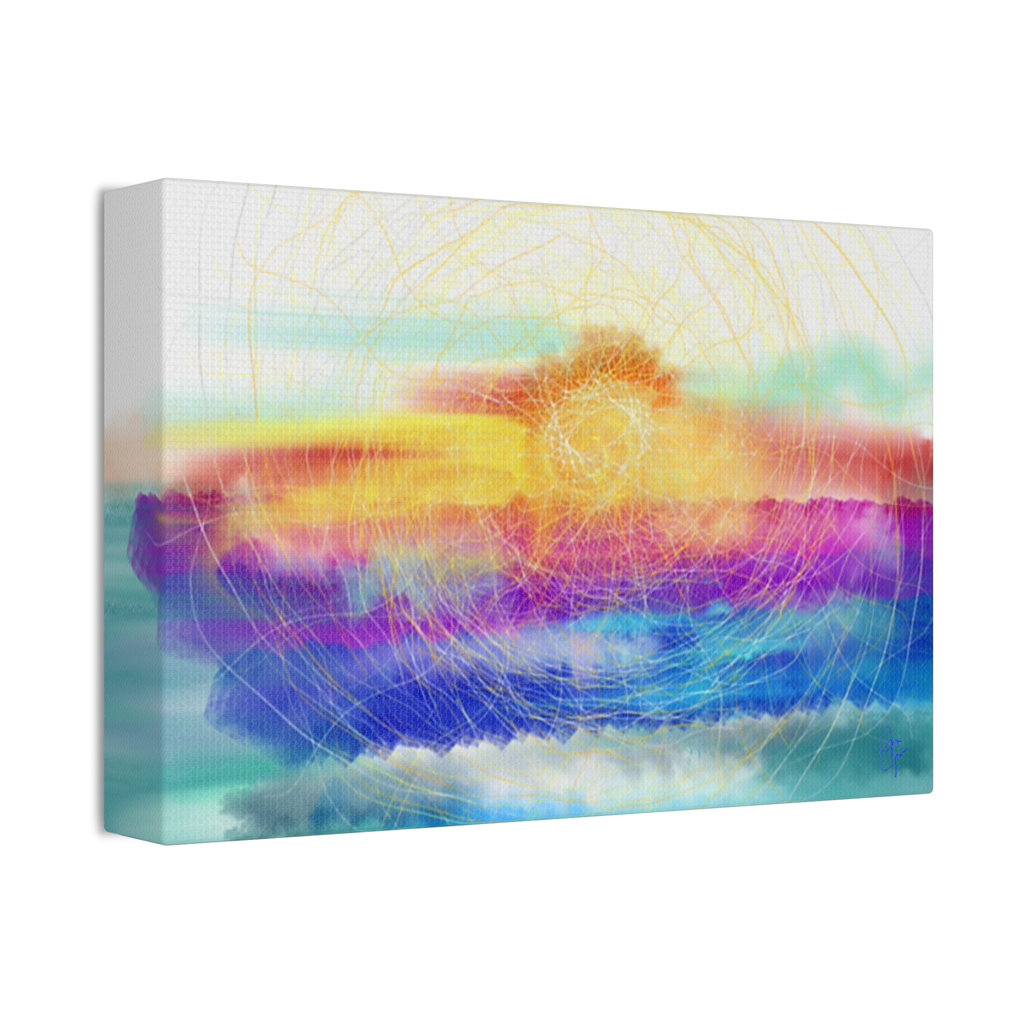 Sunrise Radiance Canvas