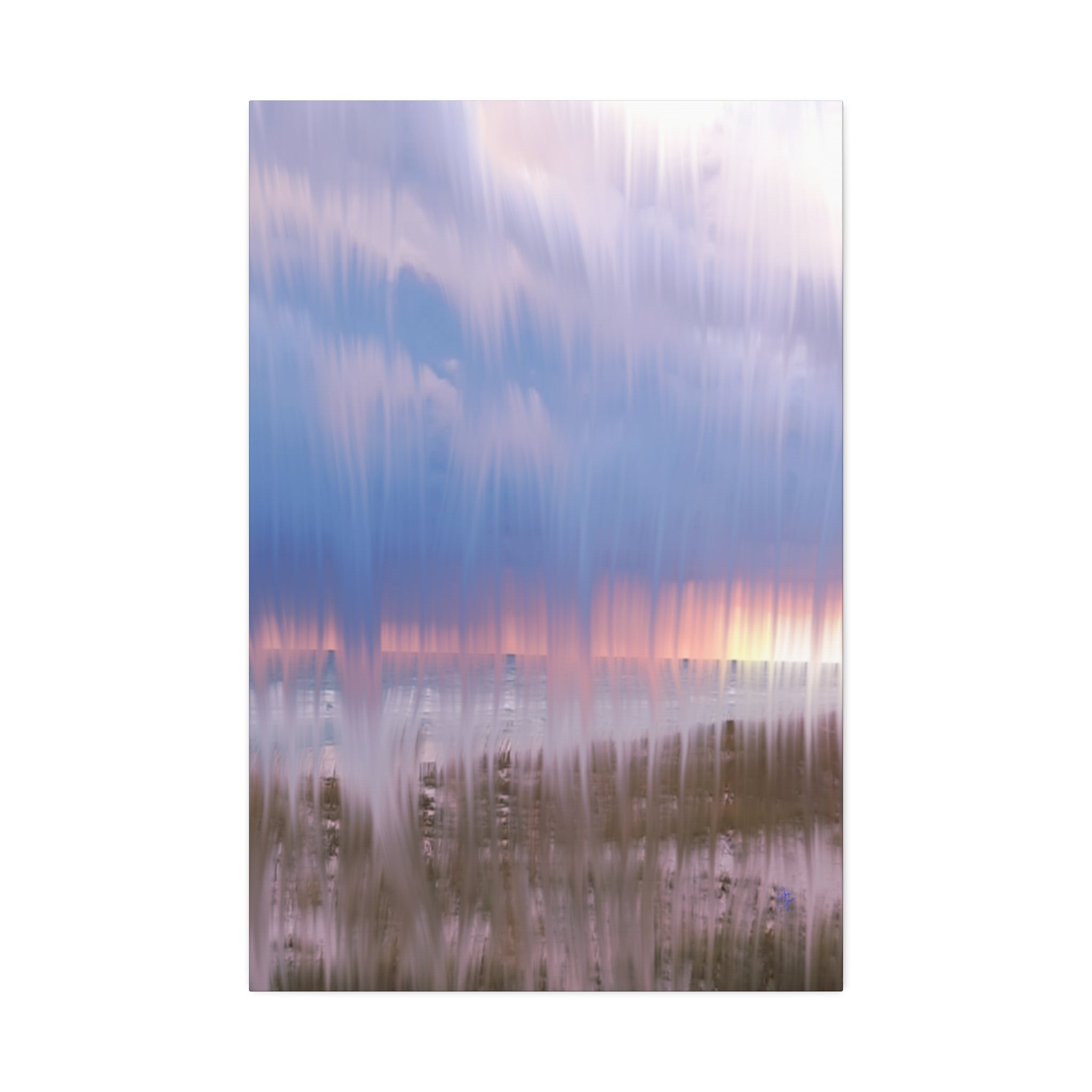 Abstract Sunset Canvas Print — Stretched 1.5"