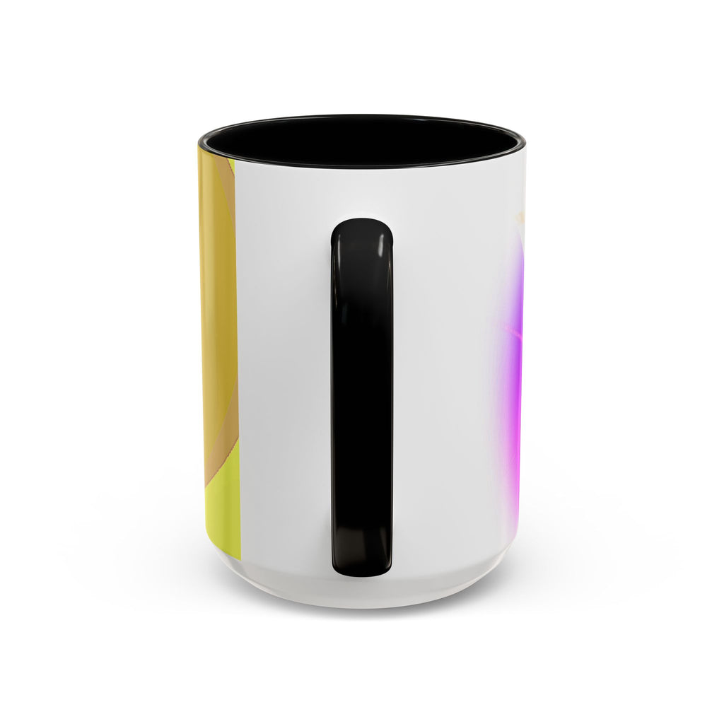 Colorful Heart Coffee Mug – Vibrant Abstract Love Accent Mug (11/15oz)