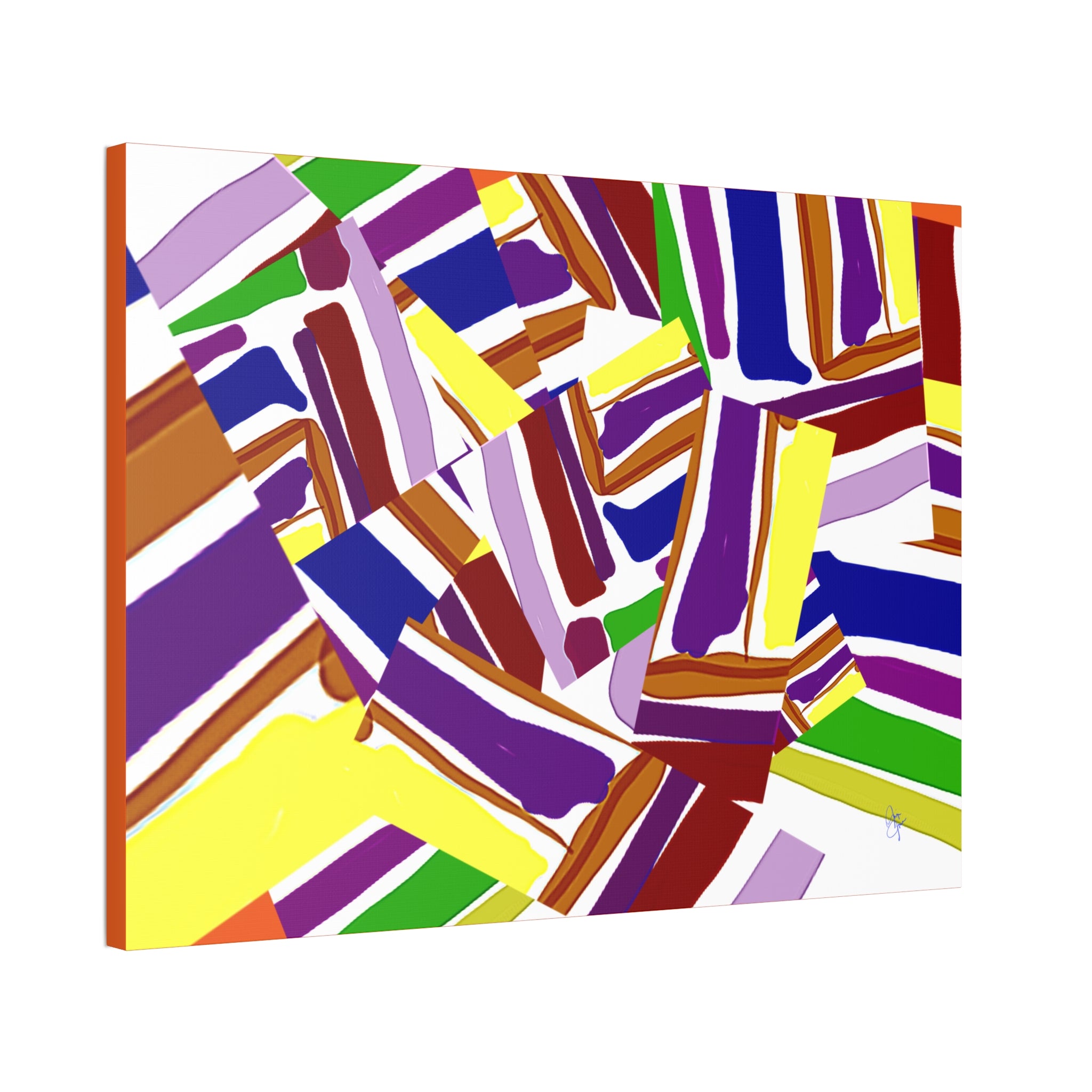 Candy Store Canvas Stretched Wall Art