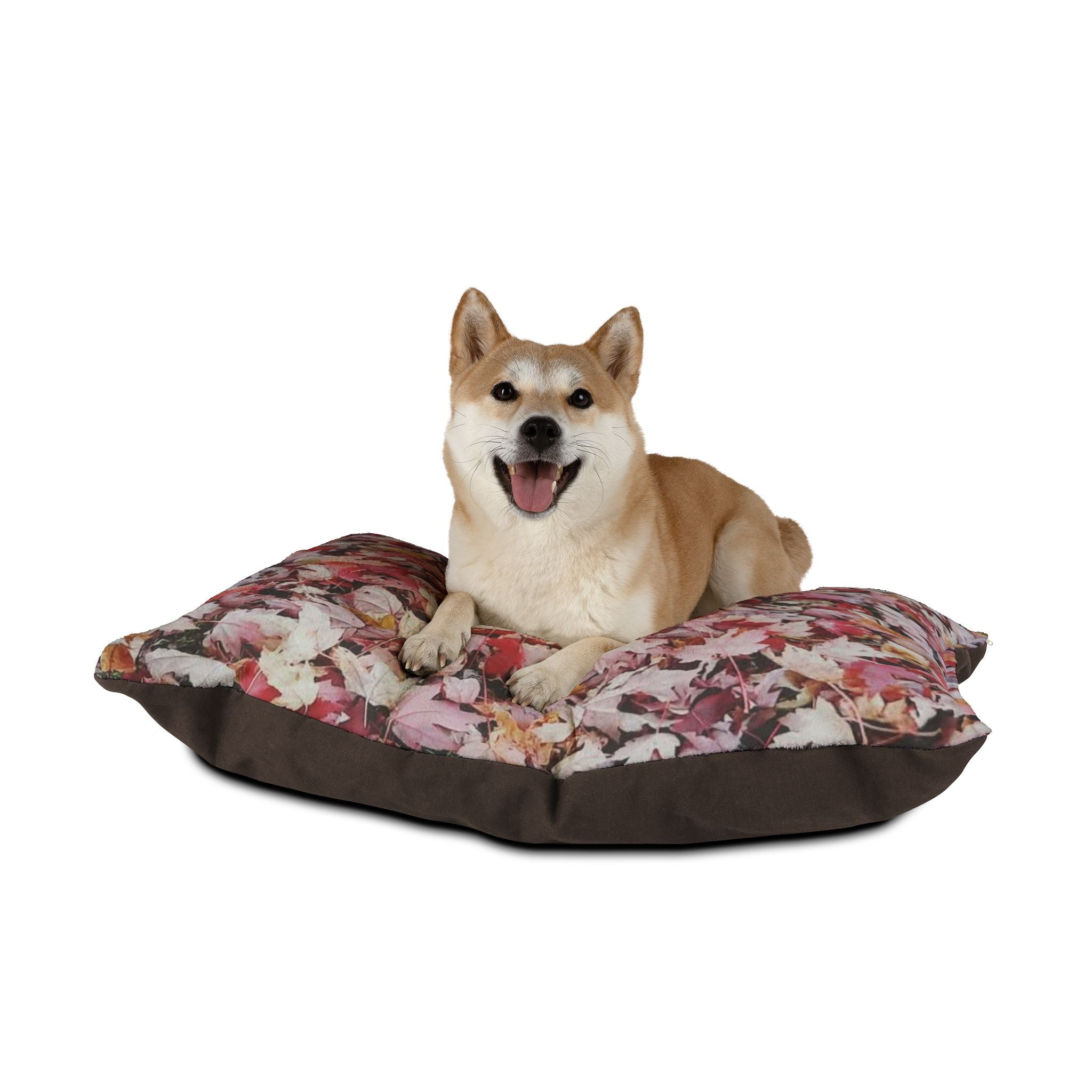 Cozy Floral Pet Bed for Dogs and Cats