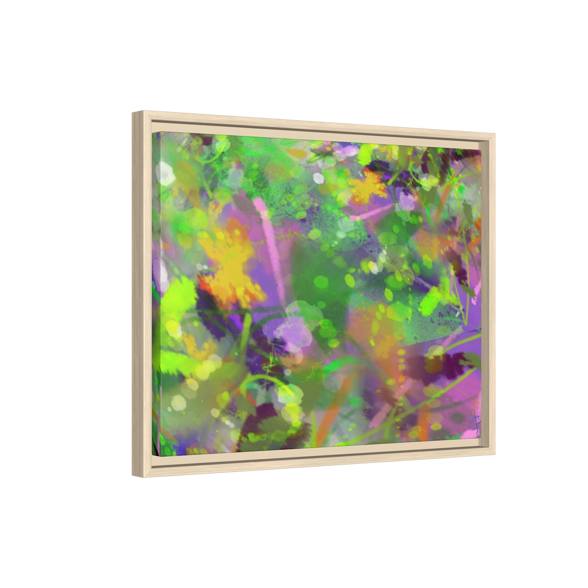 Matte Canvas, Framed (Multi-color)