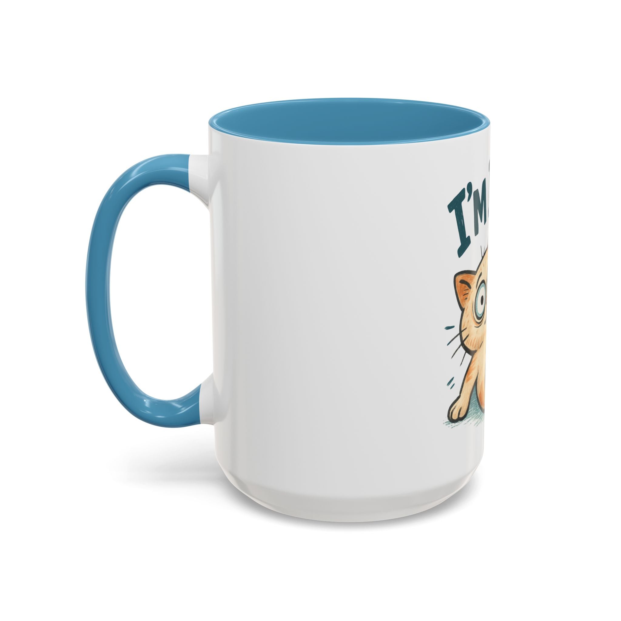I’m Done! Cat Coffee Mug — Funny Sleepy Cat Accent Mug (11/15oz)