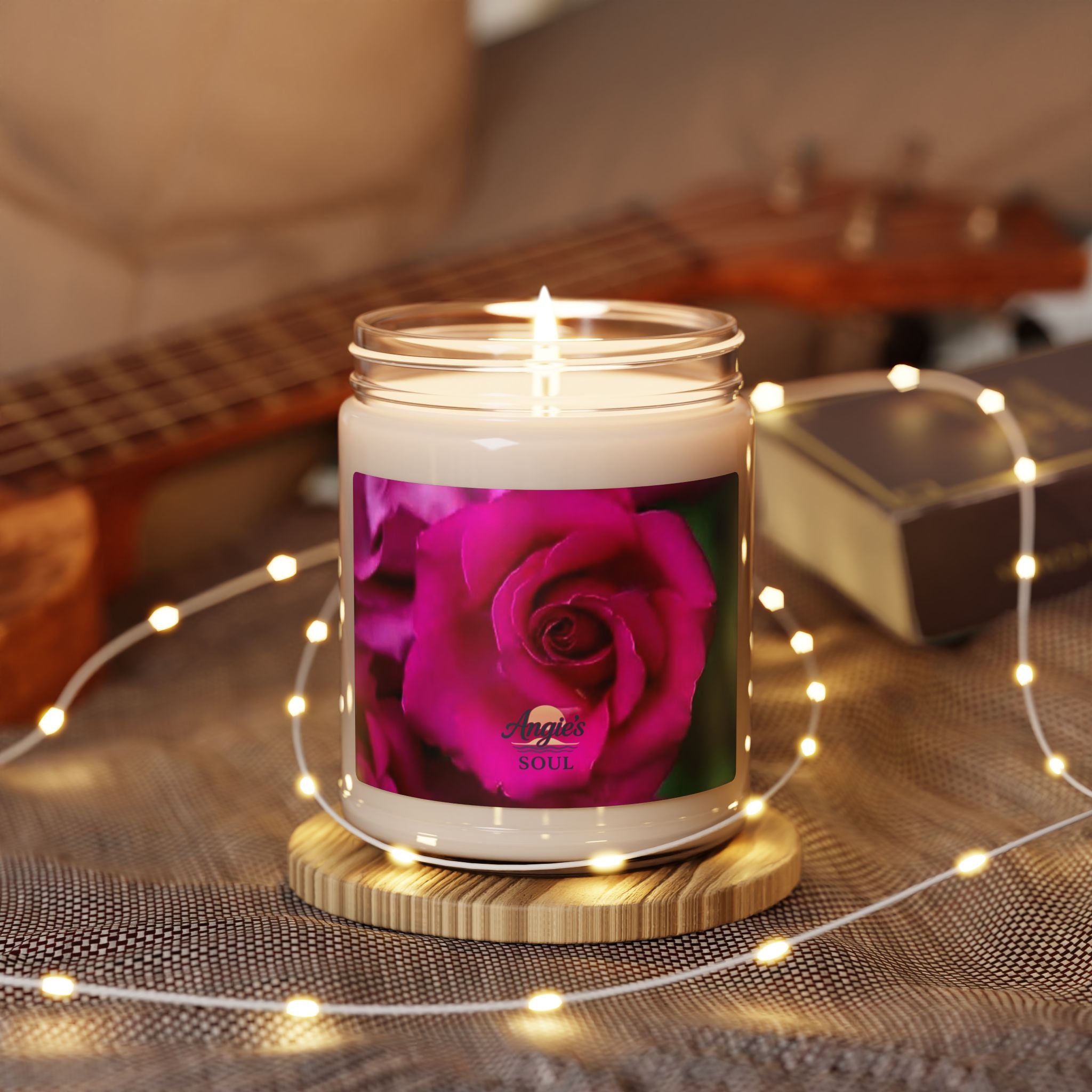 Scented Soy Candle — 9oz Floral Aromatherapy Candle
