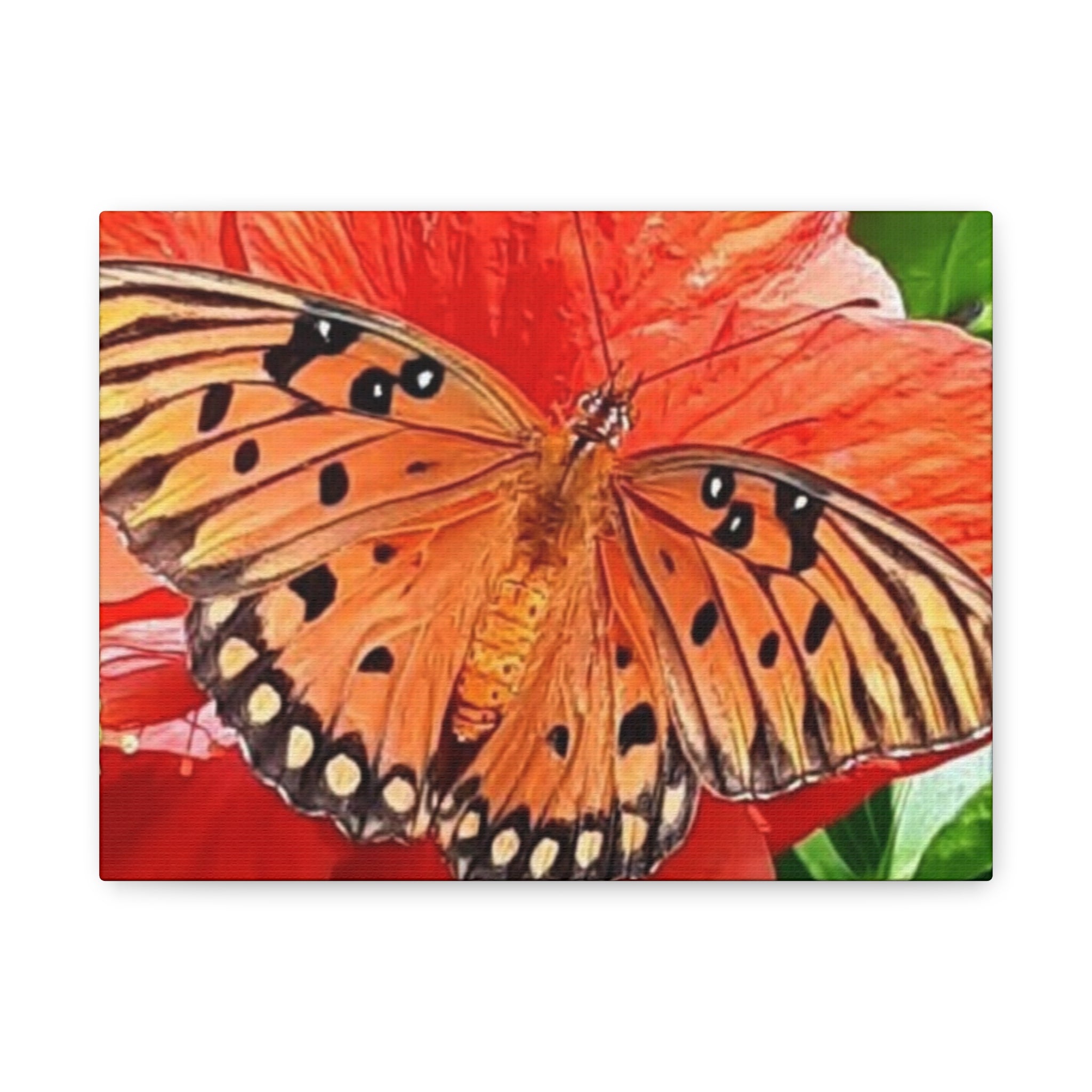 Vibrant Butterfly Canvas Art