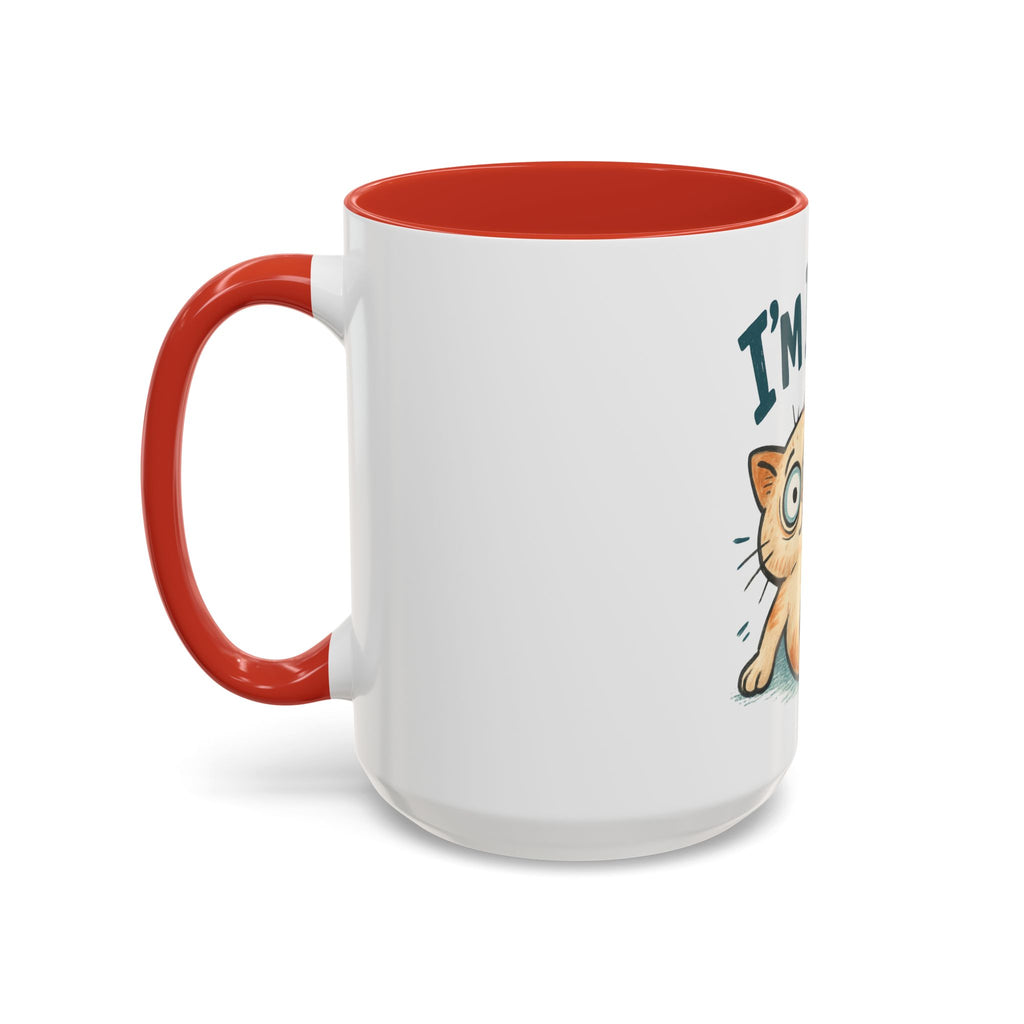 I’m Done! Cat Coffee Mug — Funny Sleepy Cat Accent Mug (11/15oz)