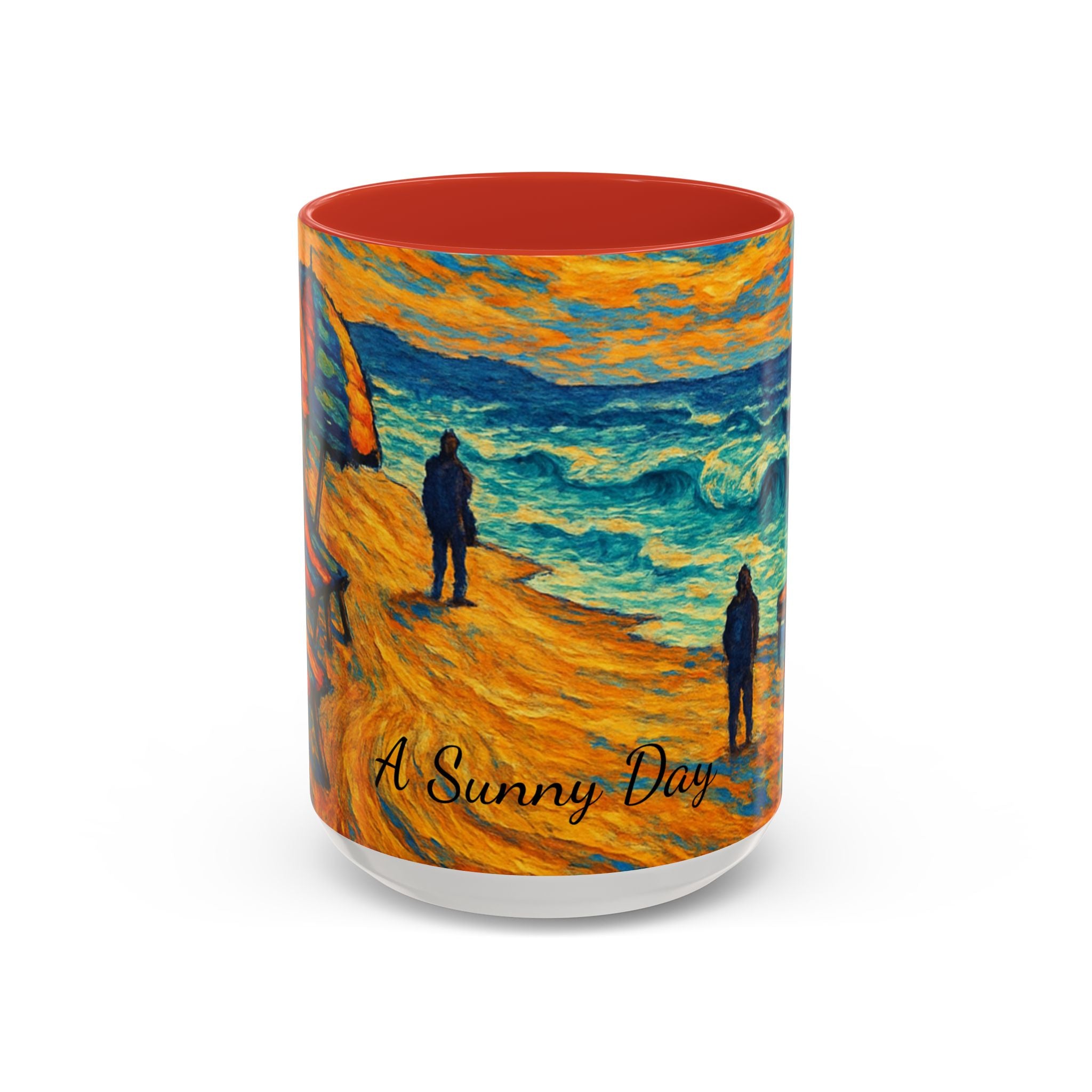 Mug - A Sunny Day Van Gogh Inspired Coffee Mug (11, 15oz)