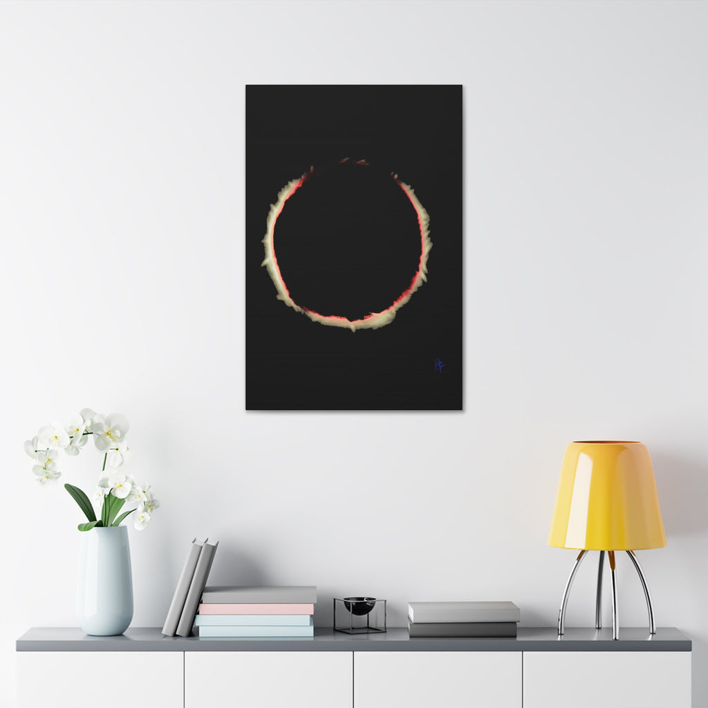 Solar Eclipse Canvas Stretched 1.5" — Wall Art Print
