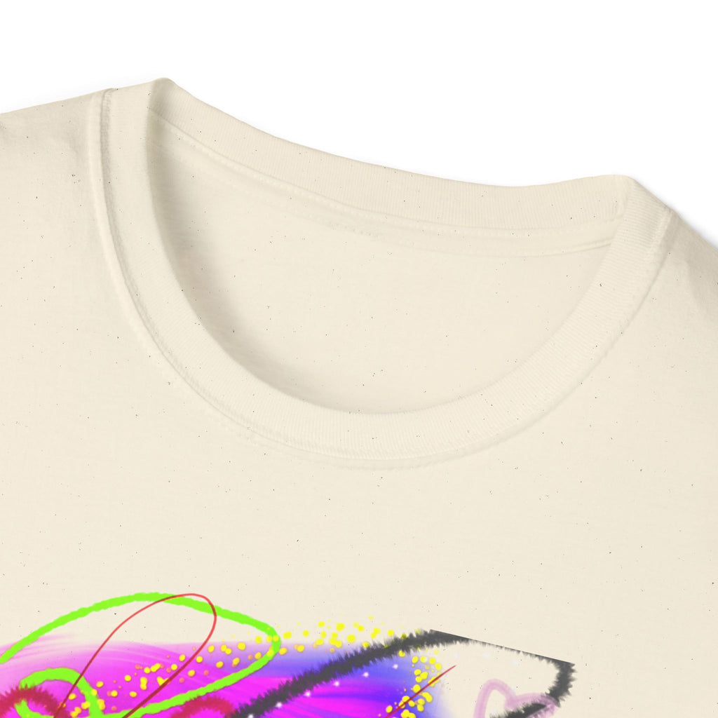 Abstract Neon Love T-Shirt — Colorful Graffiti Art Tee