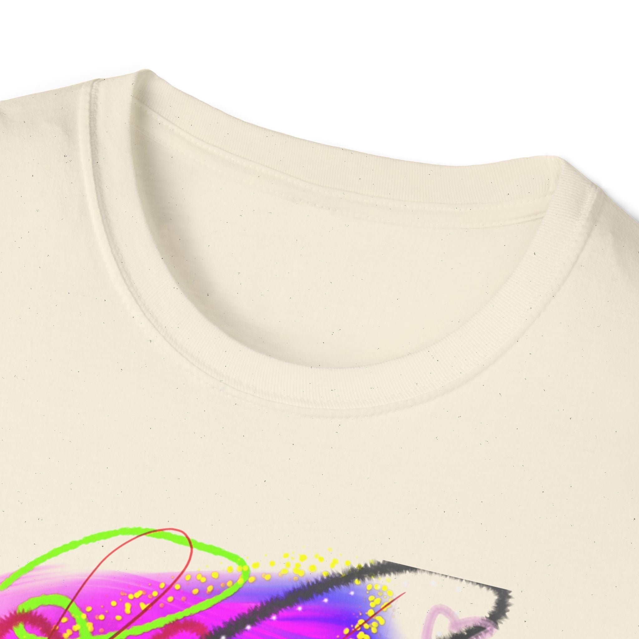 Abstract Neon Love T-Shirt — Colorful Graffiti Art Tee
