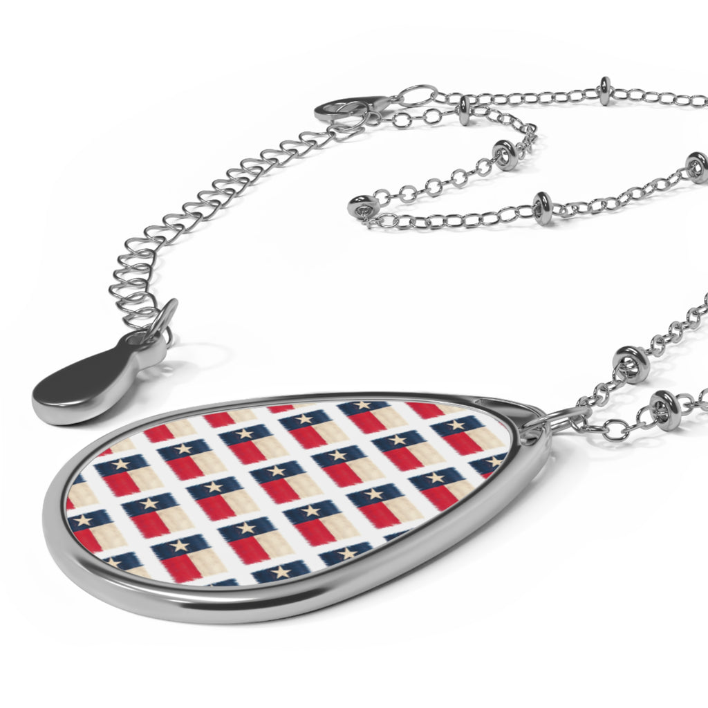 Texas Girl — Texas flag Flag Grid Pendant