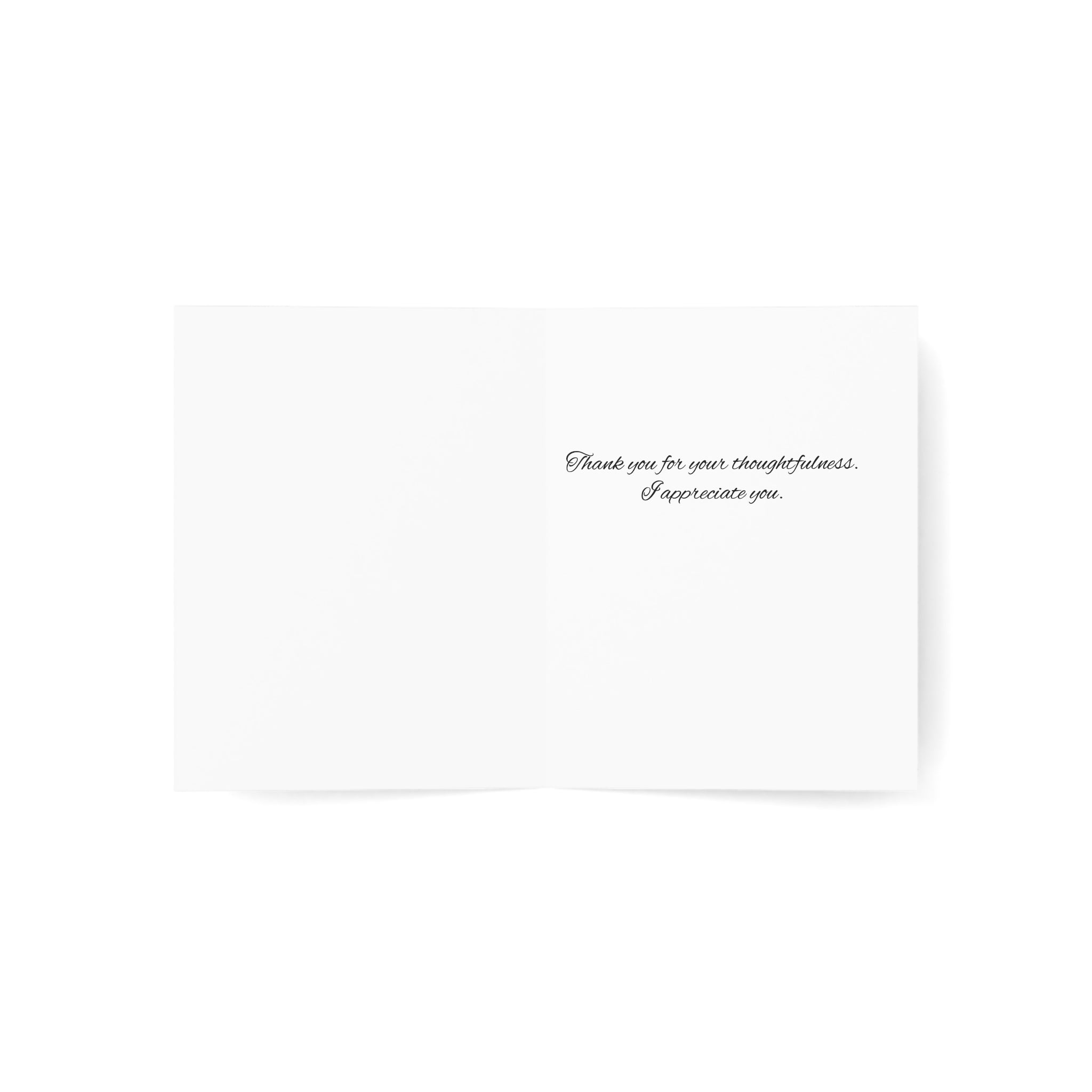 Birthday & Thank You Greeting Cards Set — Pack of 1/10/30/50
