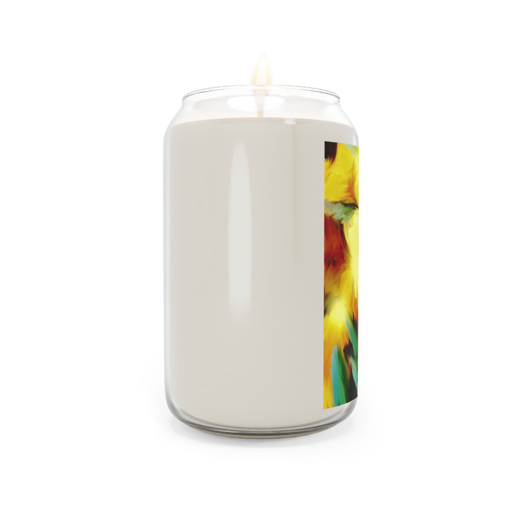 Morning Bloom Scented Soy Candle — 13.75 oz Aromatherapy Jar