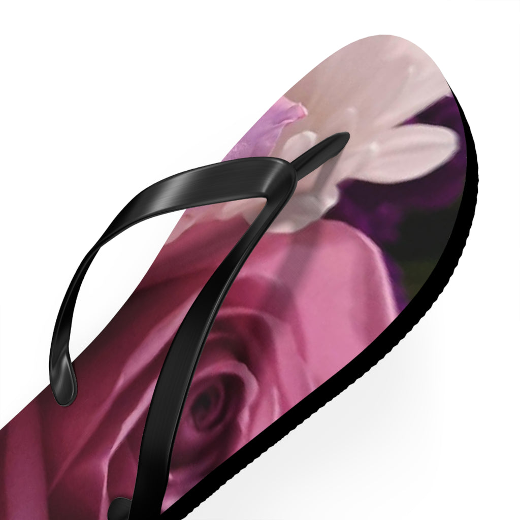 Floral Flip Flops - Perfect for Summer Vibes and Beach Days
