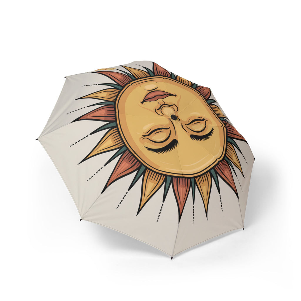 Sun-Designed Semi-Automatic Foldable Umbrella