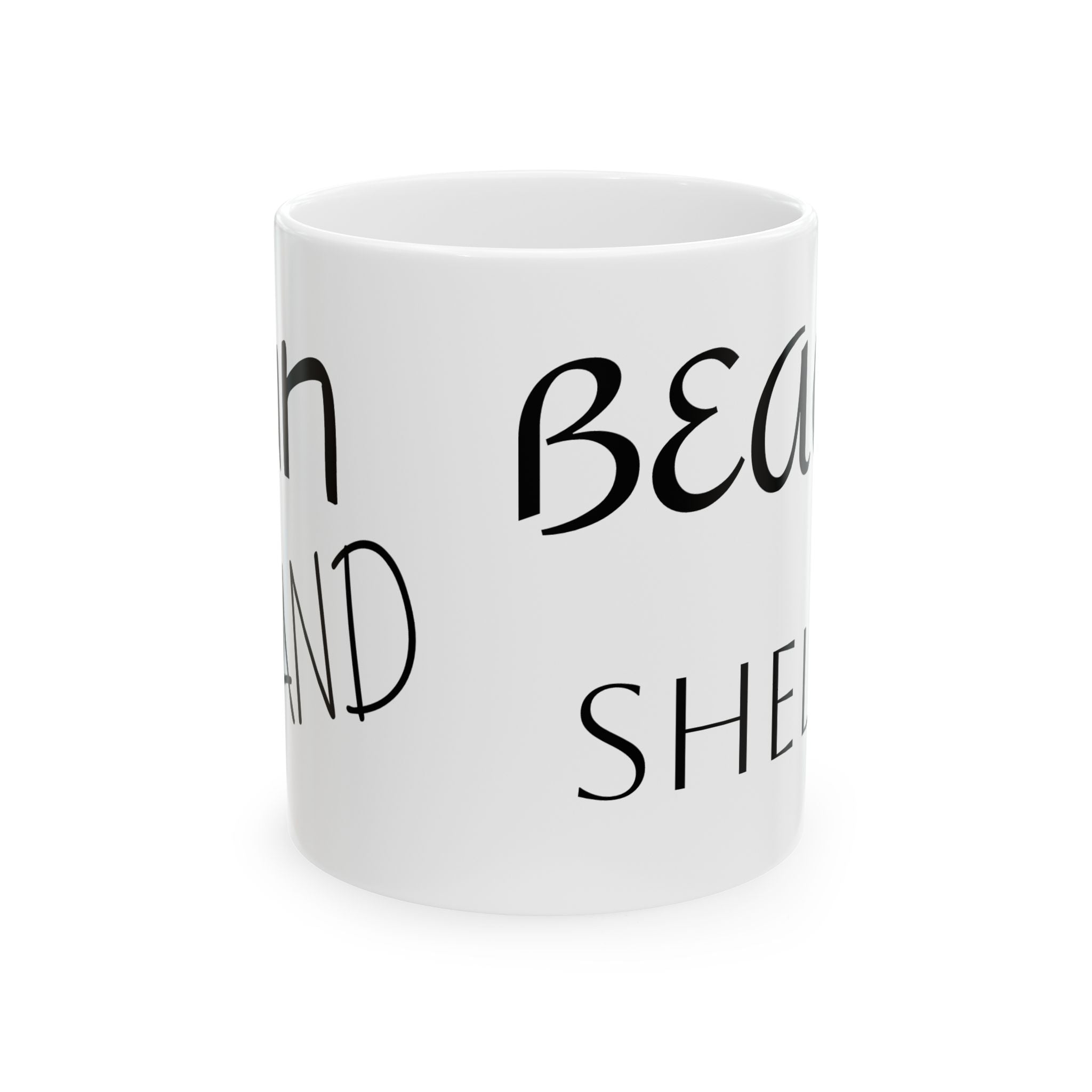 Beach Vibes Ceramic Mug - Perfect for Summer Sips