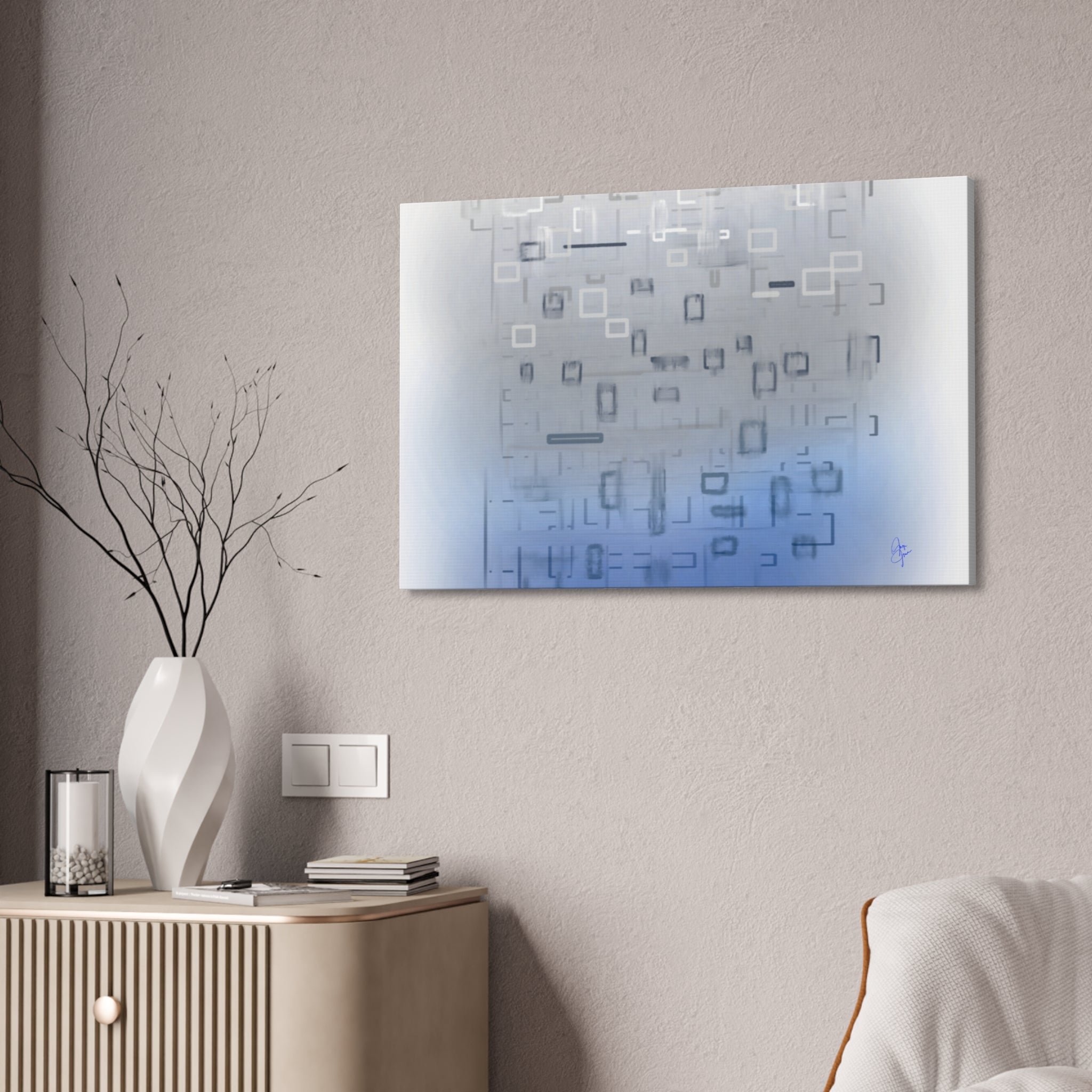 Modern Home & Office Canvas Stretched Wall Art