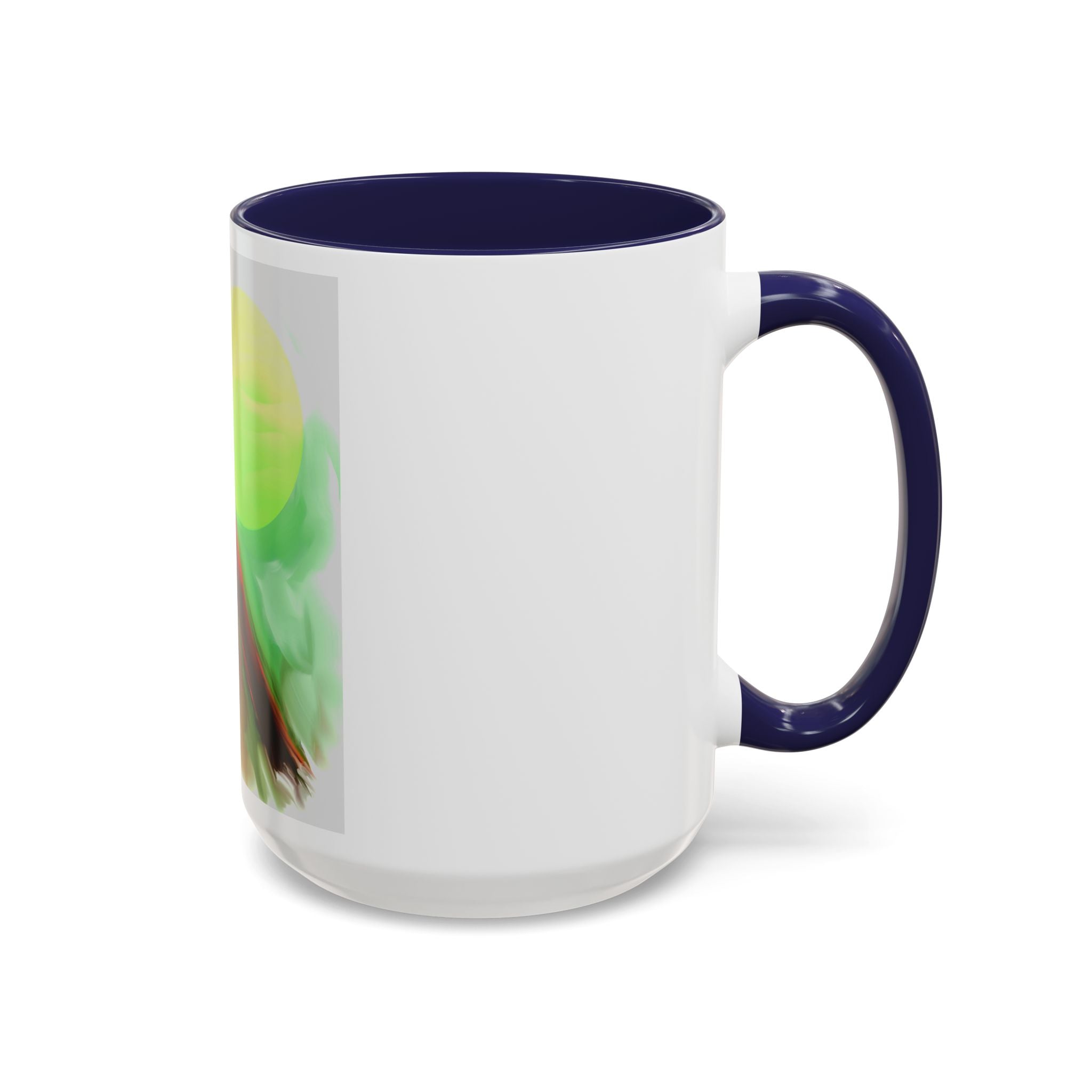 Cardinal Bird Accent Coffee Mug — Red Cardinal Sunrise Art Ceramic Mug (11/15 oz)