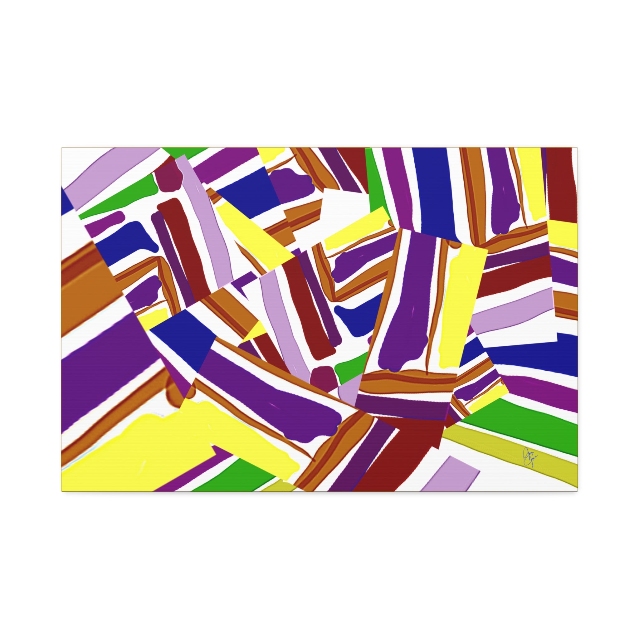 Candy Store Canvas Stretched Wall Art