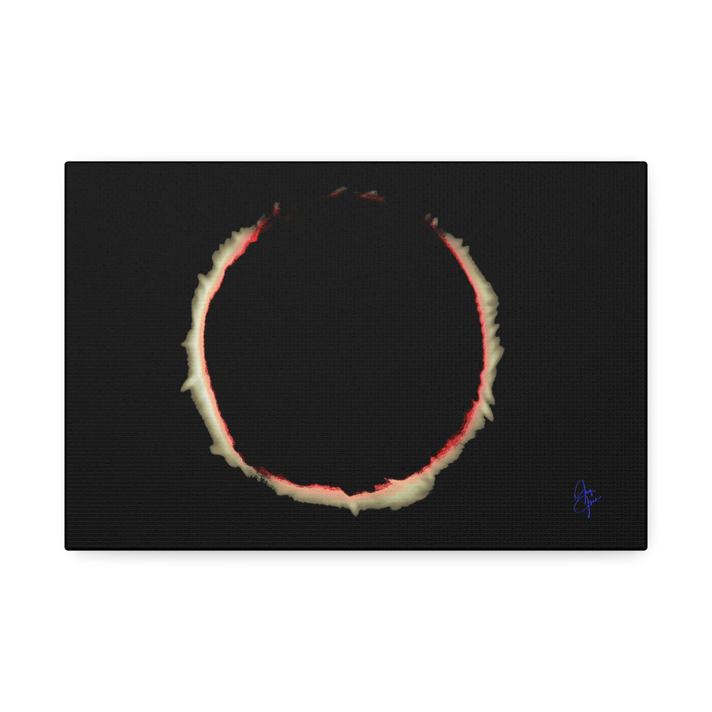 Solar Eclipse Canvas Stretched 1.5" — Wall Art Print