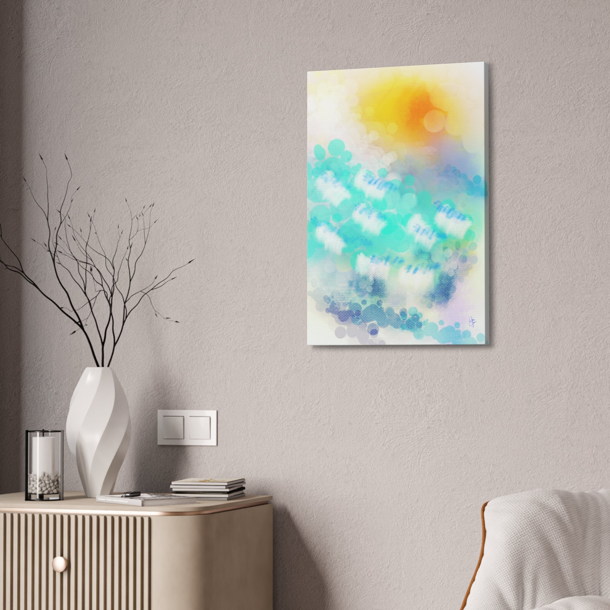Beach Vibes Canvas Stretcher 1.5" — Bring the Beach Inside
