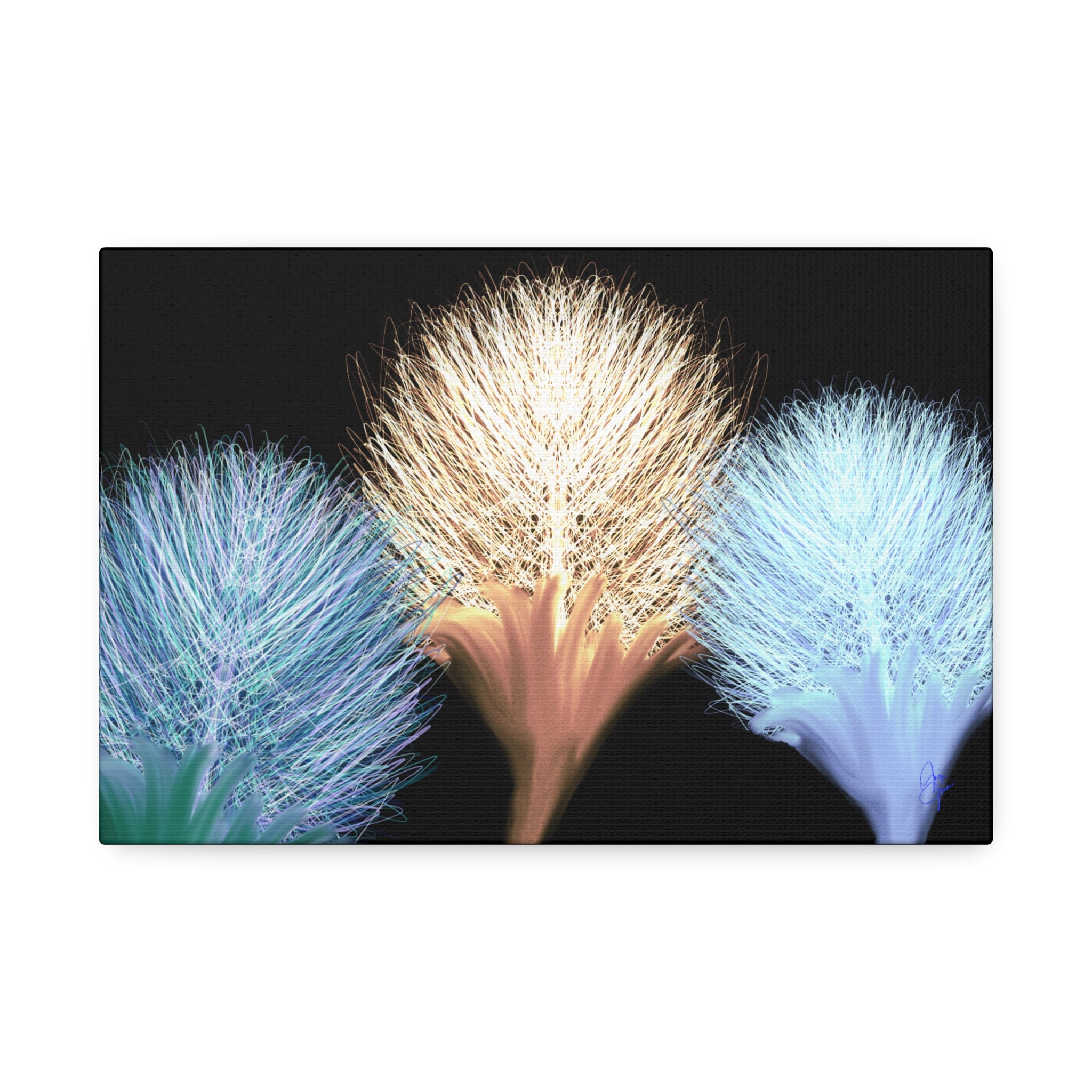 Floral Frond Canvas