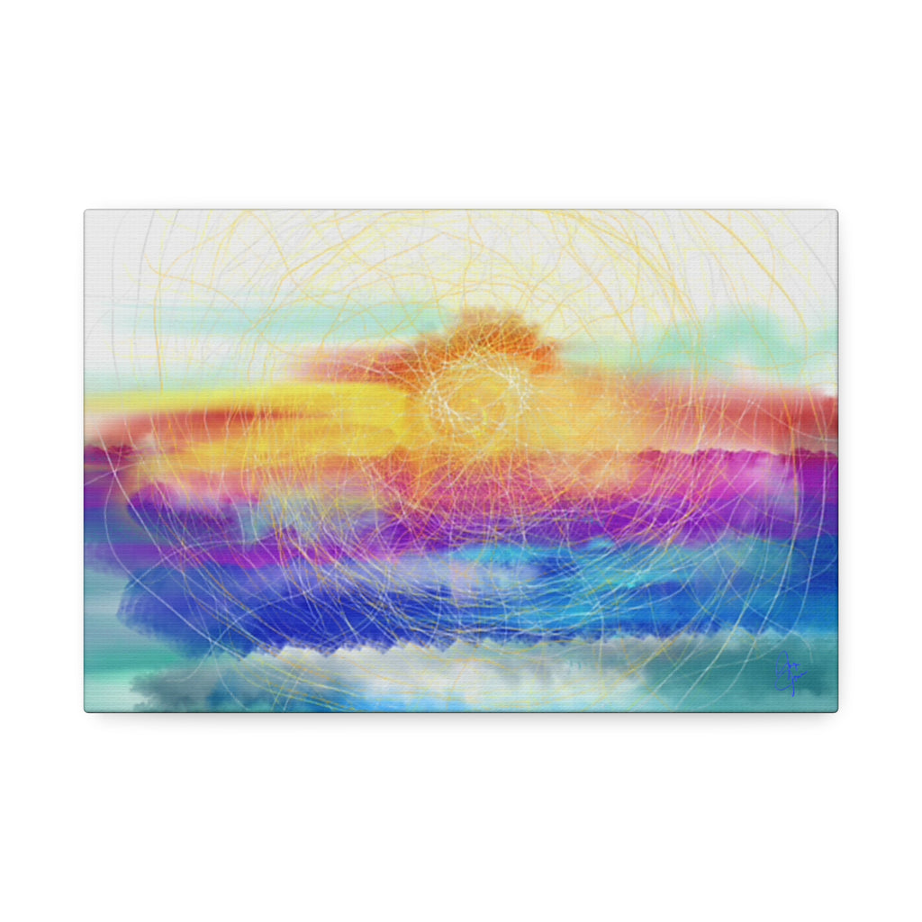 Sunrise Radiance Canvas