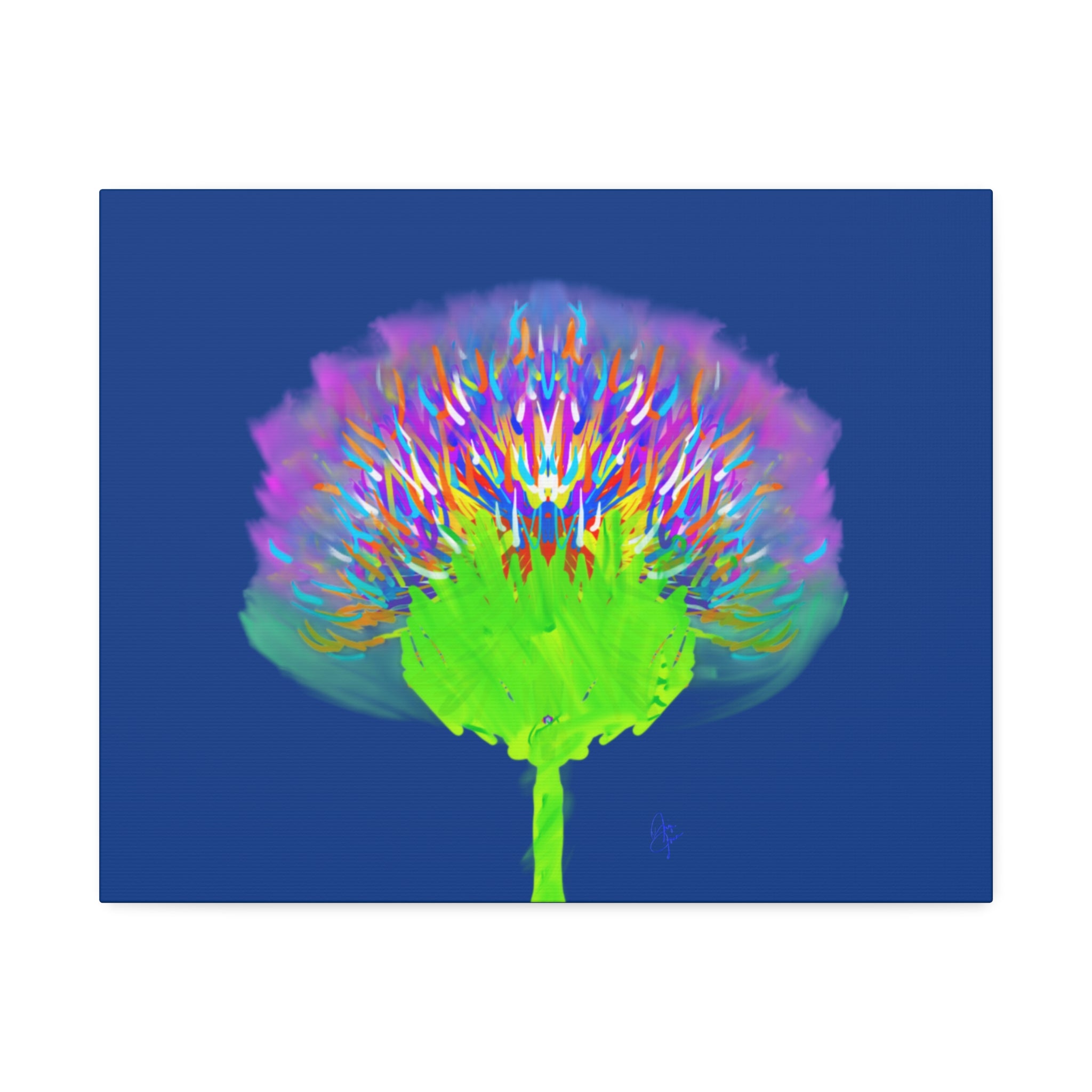 Vibrant Bloom Canvas