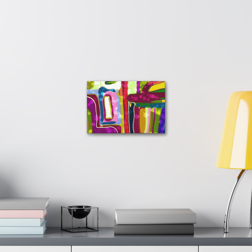Abstract Colorburst Canvas – Vibrant Pop Art Wall Decor