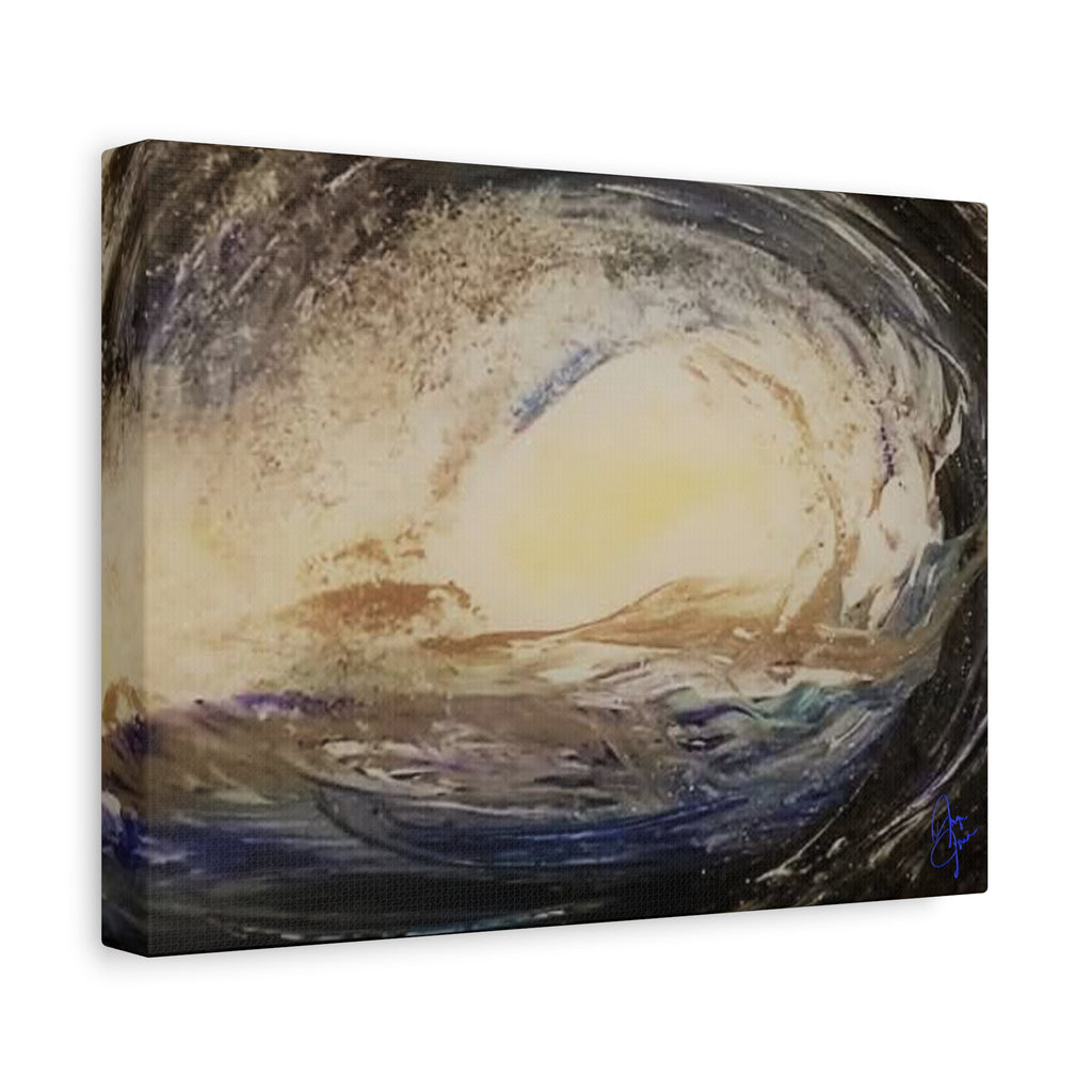 Surf the Waves Matte Canvas Wall Art — Stretched 1.25"