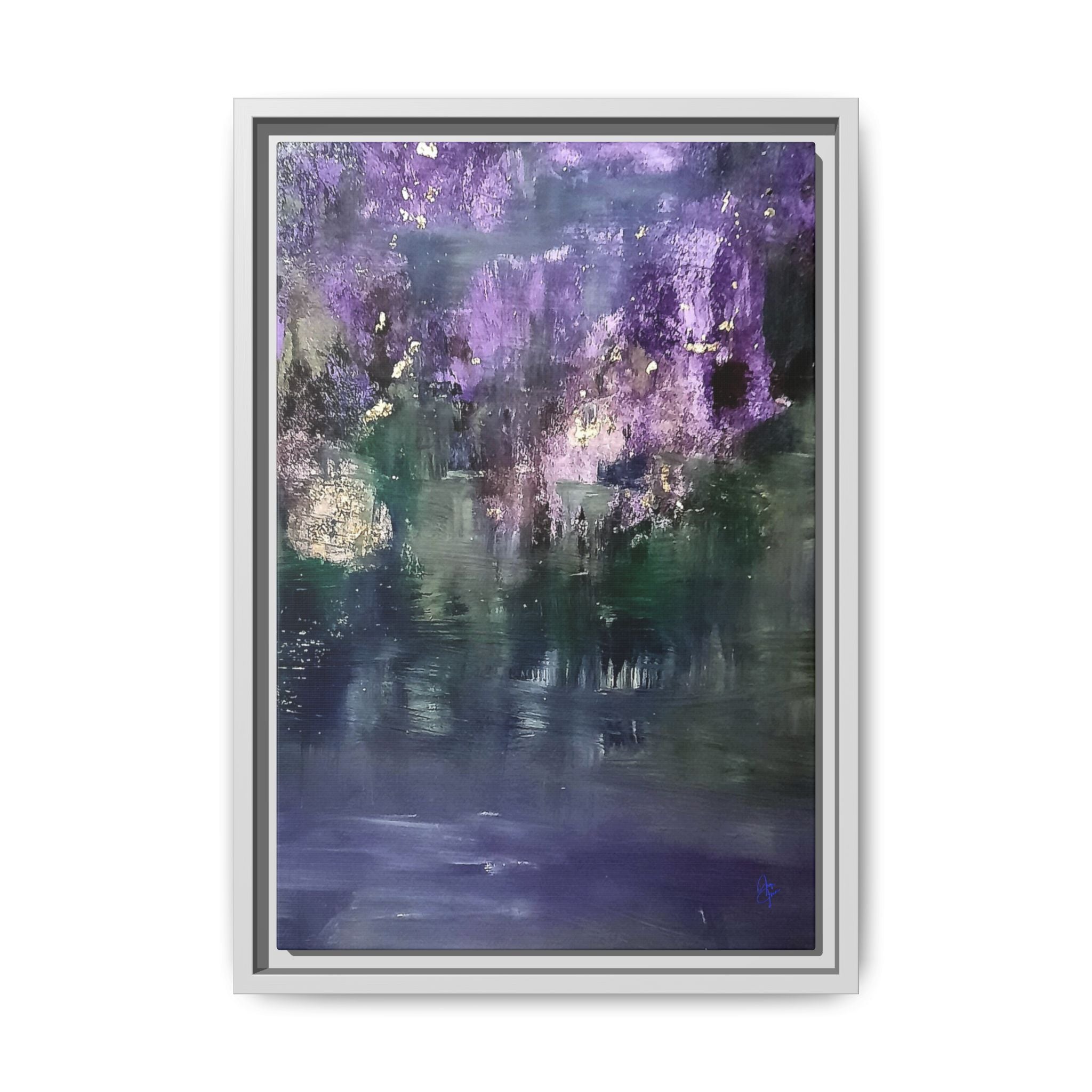Impressionism Vibes Matte Canvas Print (Framed)
