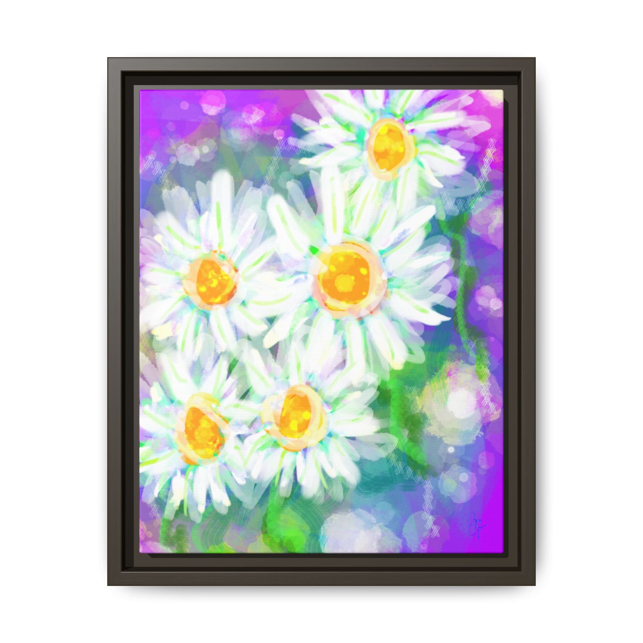 Matte Canvas, Framed (Multi-color)