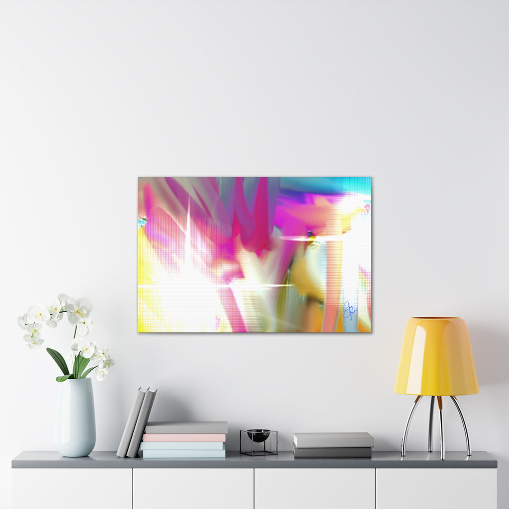 Sunlit floral pastures