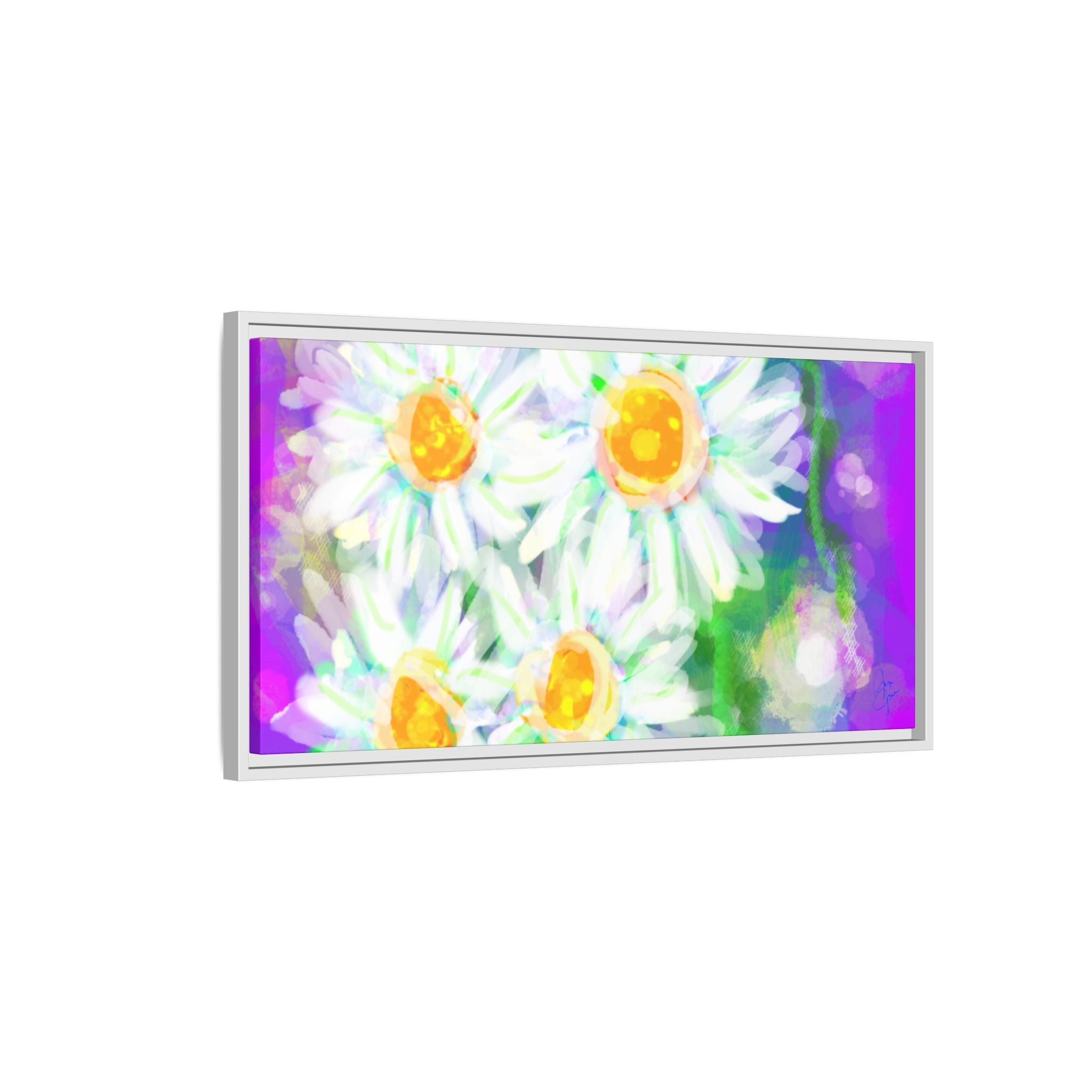 Matte Canvas, Framed (Multi-color)
