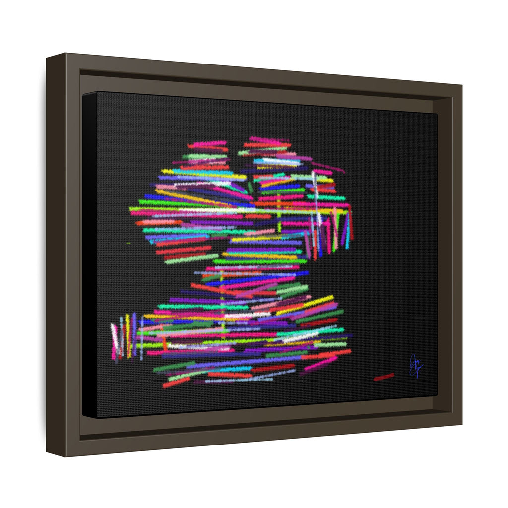 Balancing Life Matte Canvas Print (Framed)