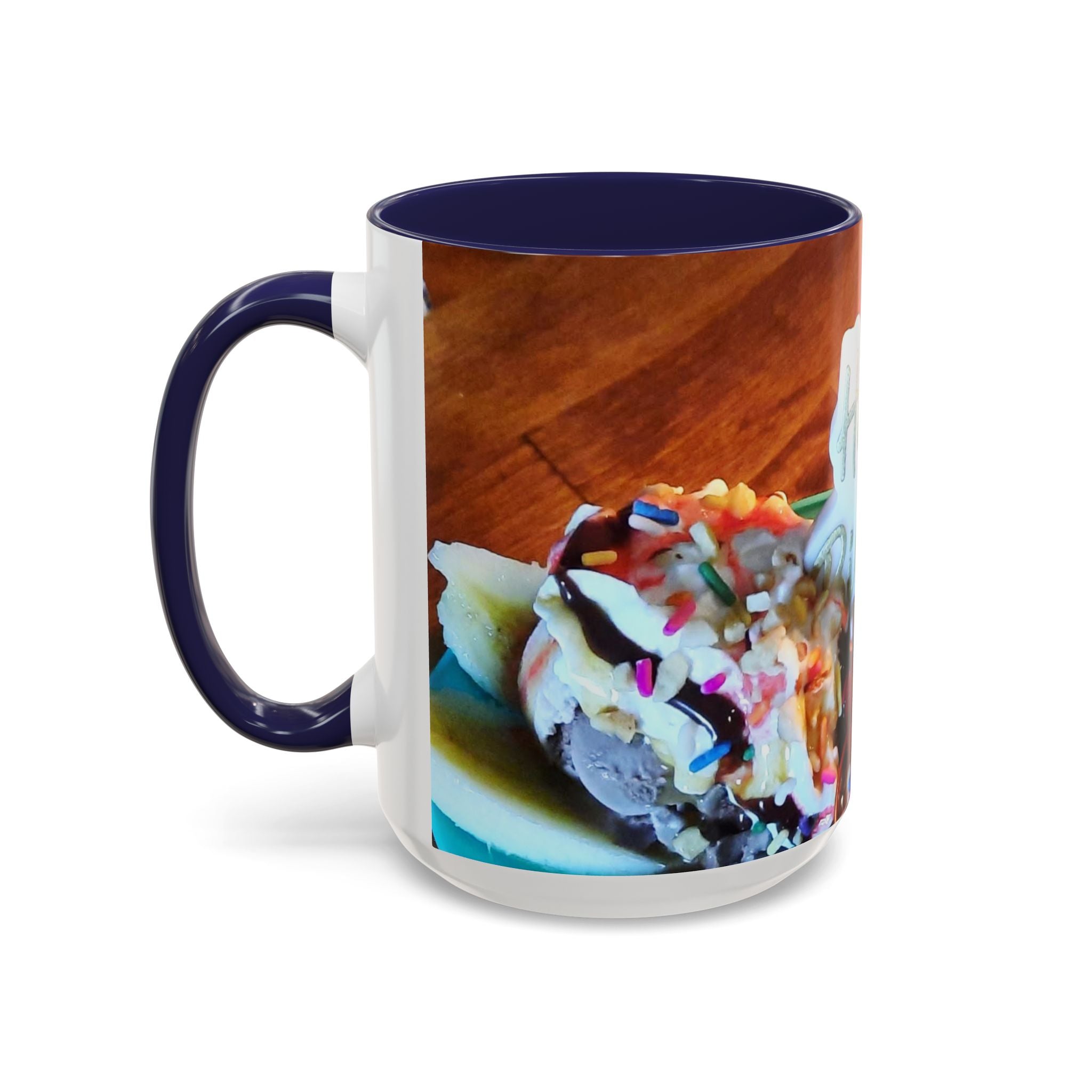 Mug - Banana Split Birthday Celebration Coffee Mug (11, 15oz)