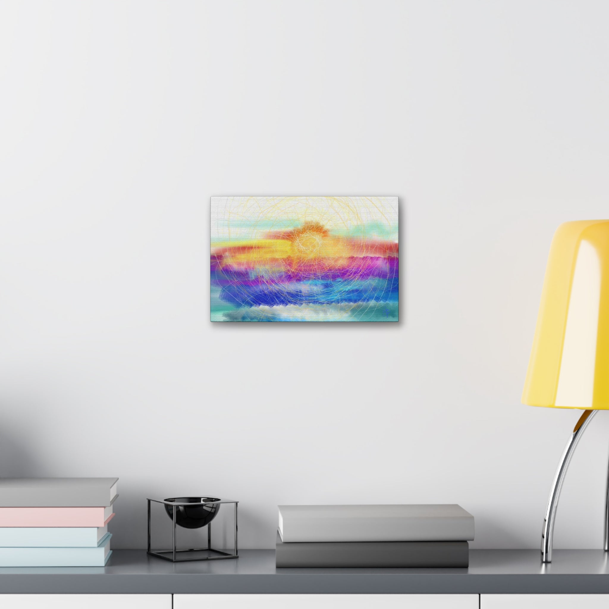 Sunrise Radiance Canvas