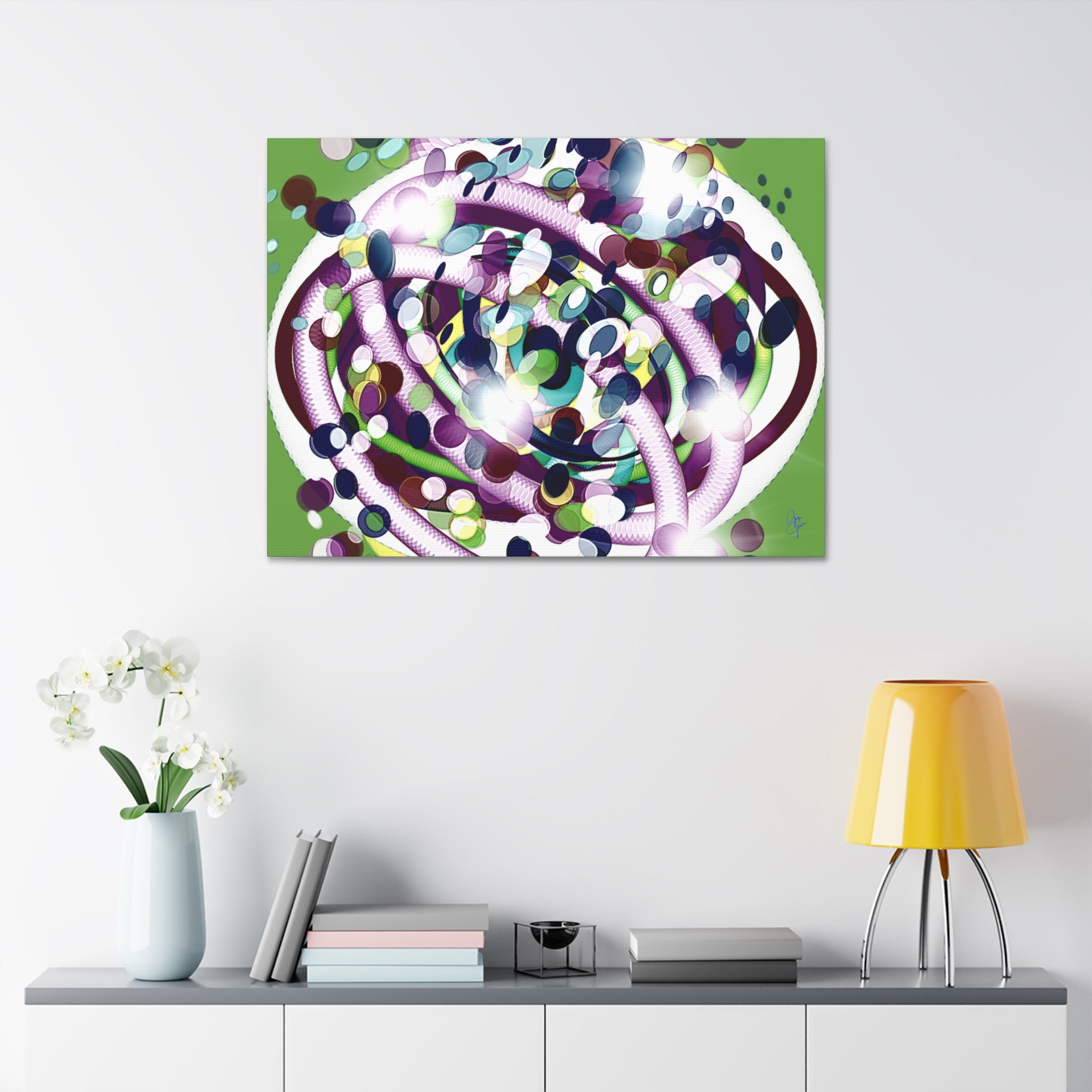 Colorful Wall Canvas Print — Add Color to Your Room