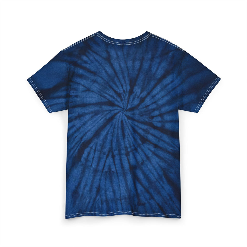Beach Bound Tie-Dye Tee — Floral Hawaiian Graphic Cotton T-Shirt