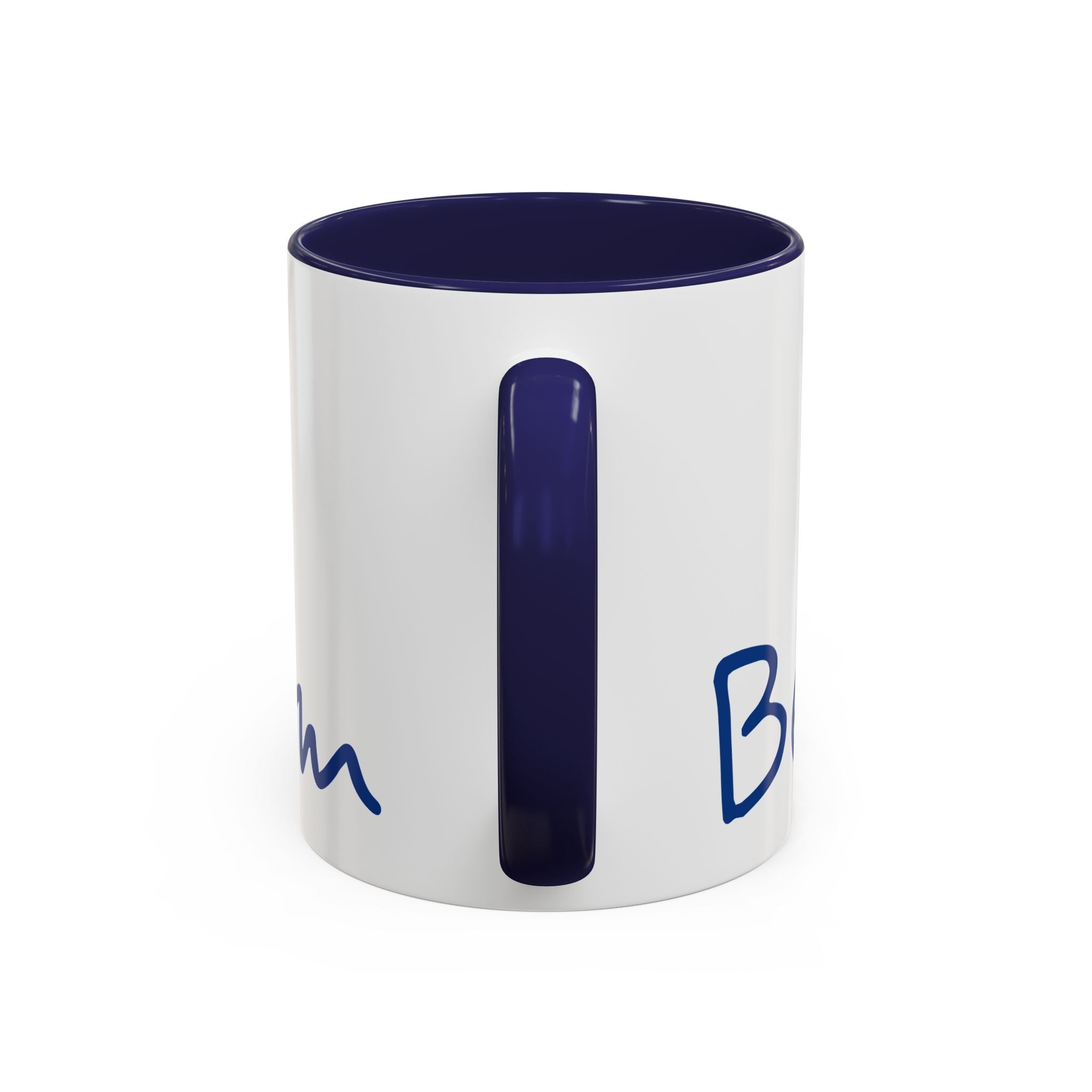 Beach Bum Coffee Mug — Colorful Retro Skull Design (11/15oz)